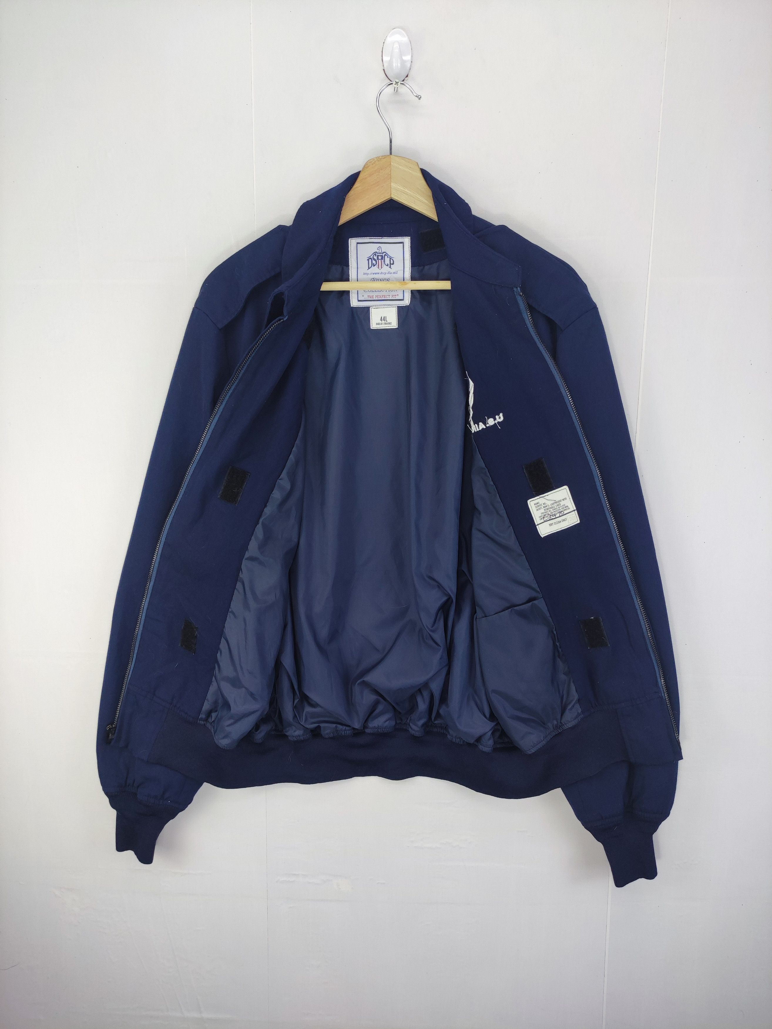Japanese Brand Vintage Dscp U.S Air Force Jacket Zipper Size US L / EU 52-54 / 3 - 3 Thumbnail