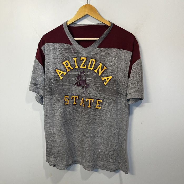 Vintage VTG ASU Sun Devils T Shirt Arizona State Sparky Raglan | Grailed