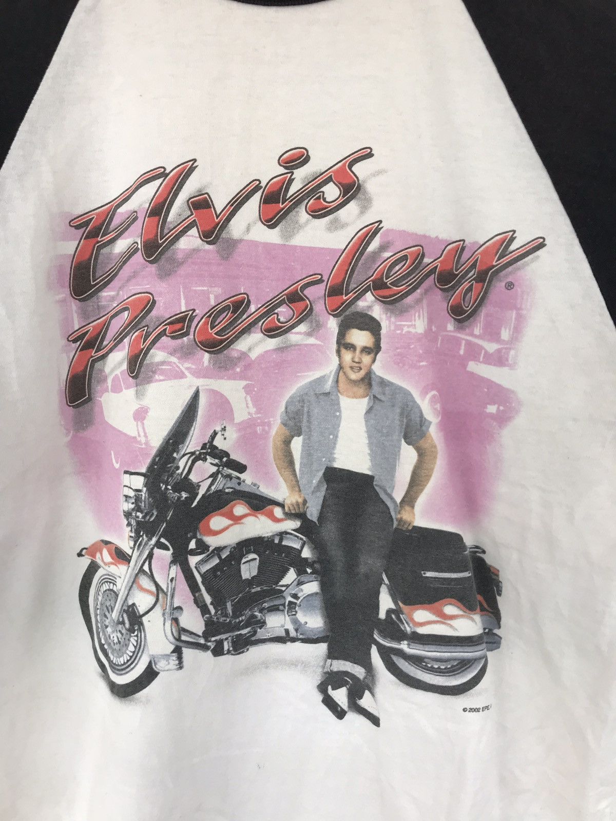 Band Tees × Vintage Rare Vintage elvis presley raglan shirt Size US L / EU 52-54 / 3 - 3 Thumbnail
