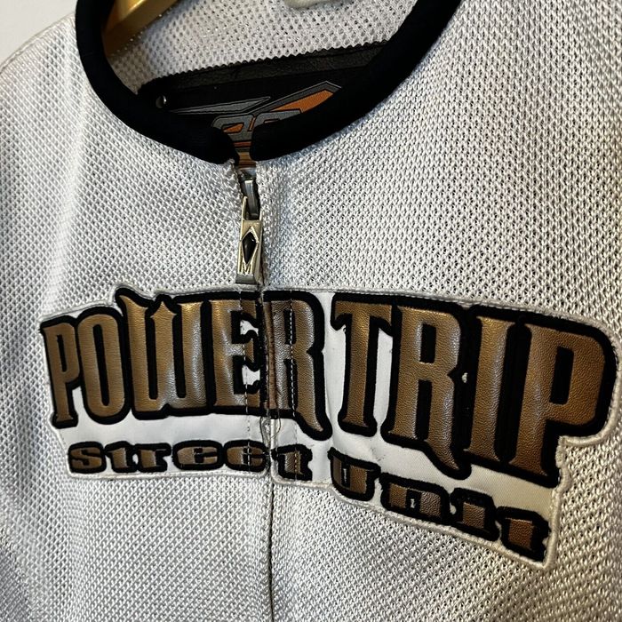 Vintage Power Trip Women's Padded Motorcycle Jacket Street Unit 333 Grailed