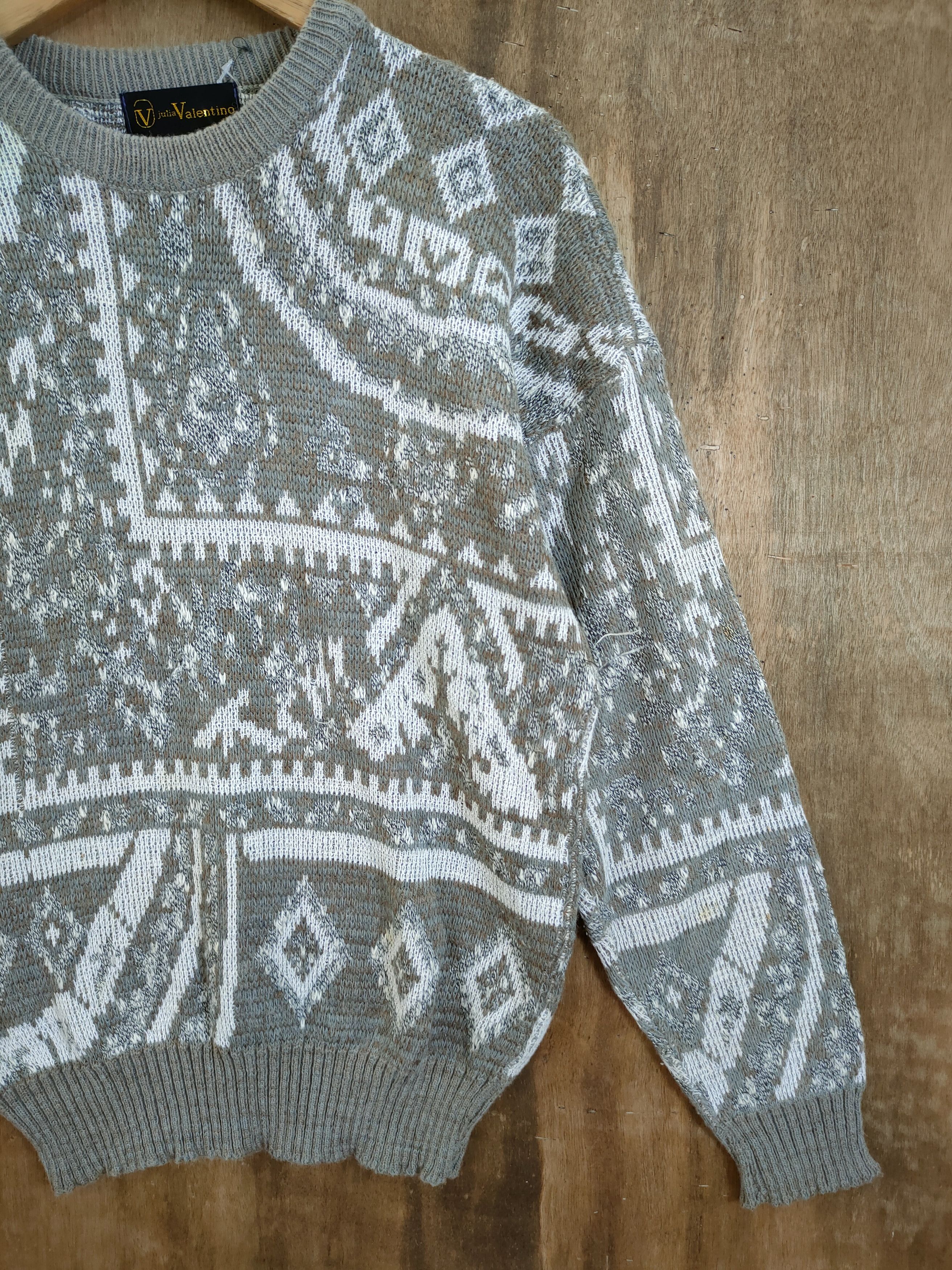 Homespun Knitwear D Valentino Art meticulous knitwear sweatshirt #46-850 Size US M / EU 48-50 / 2 - 3 Thumbnail