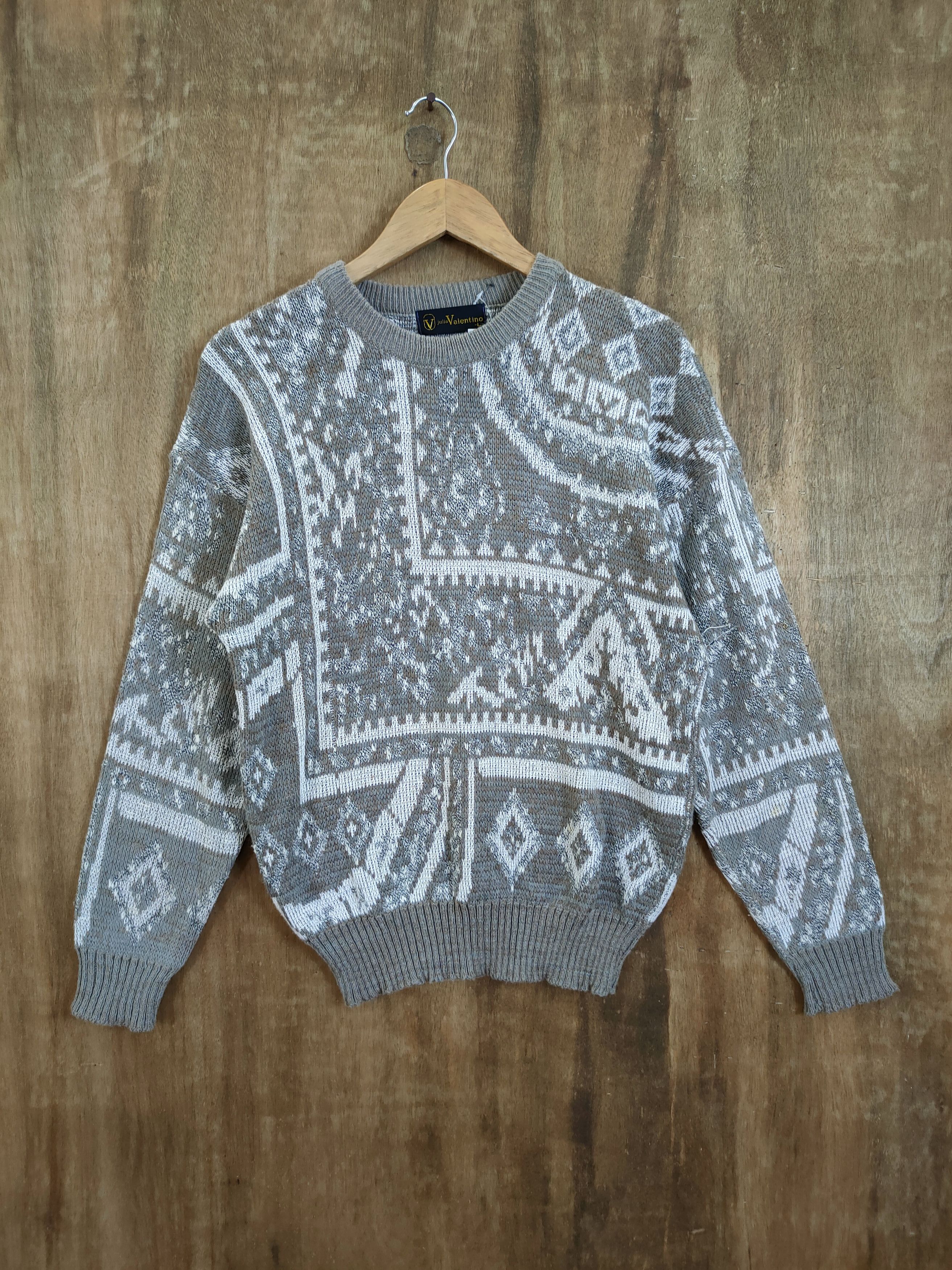 Homespun Knitwear D Valentino Art meticulous knitwear sweatshirt #46-850 Size US M / EU 48-50 / 2 - 1 Thumbnail