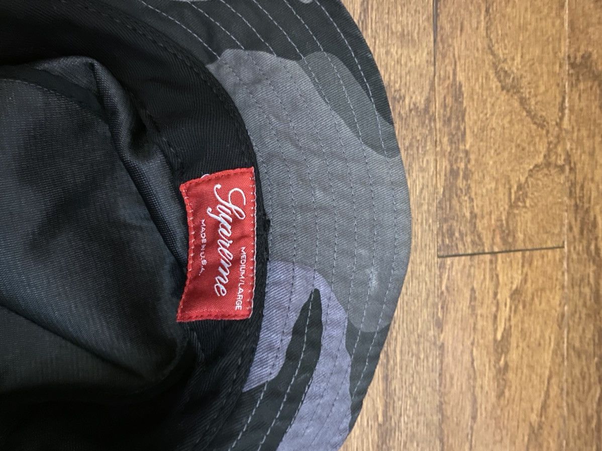 Supreme Snow Camo Crusher Bucket Hat Size ONE SIZE - 3 Thumbnail