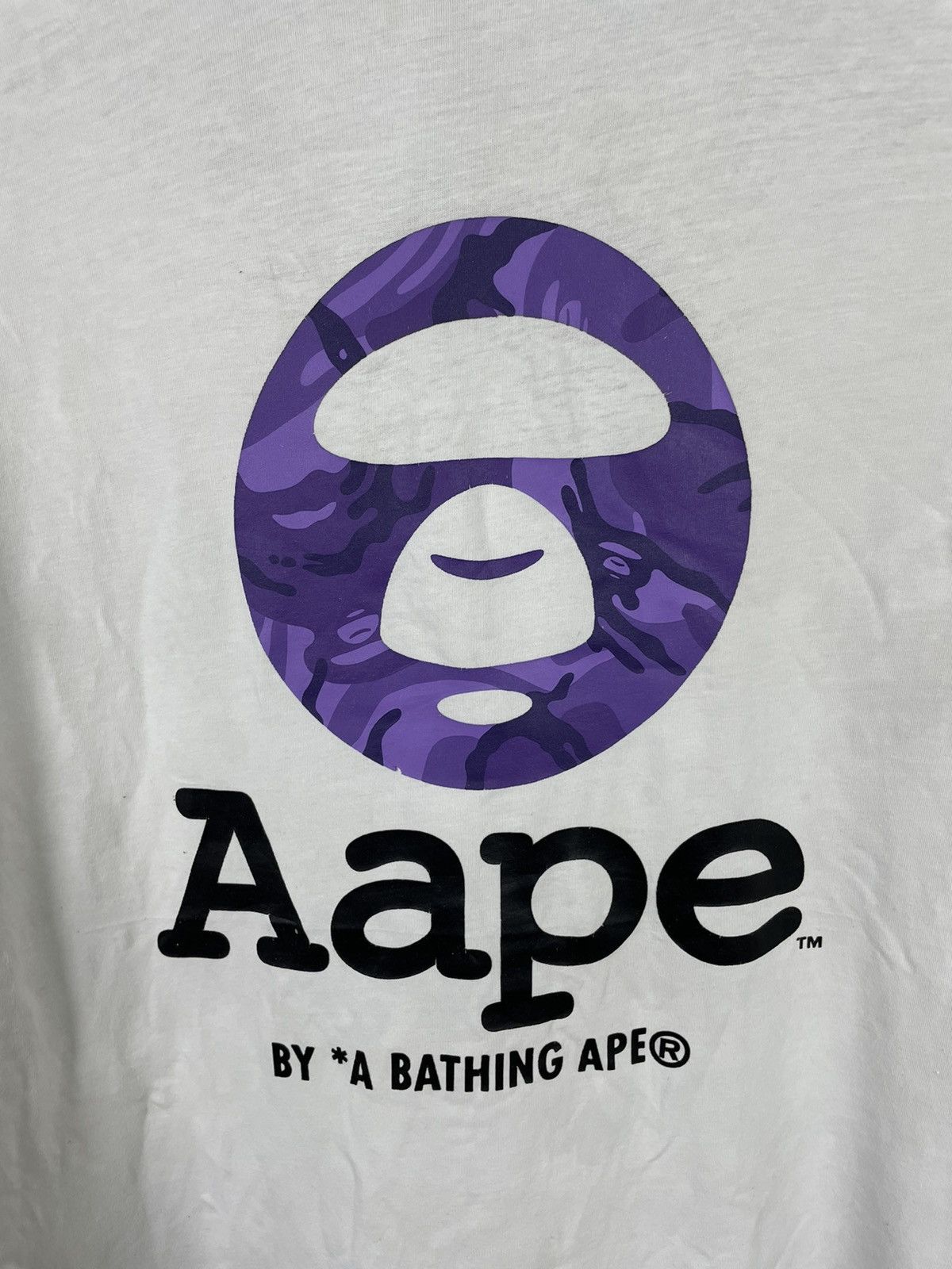 Aape Women's Aape by A Bathing Ape Long Tee Size XS / US 0-2 / IT 36-38 - 2 Thumbnail