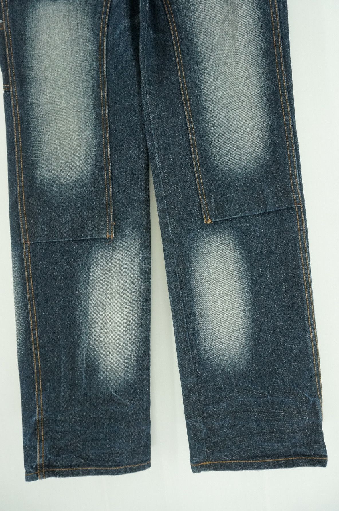 Japanese Brand BACK NUMBER Japan Bush Jeans Size US 27 - 10 Thumbnail