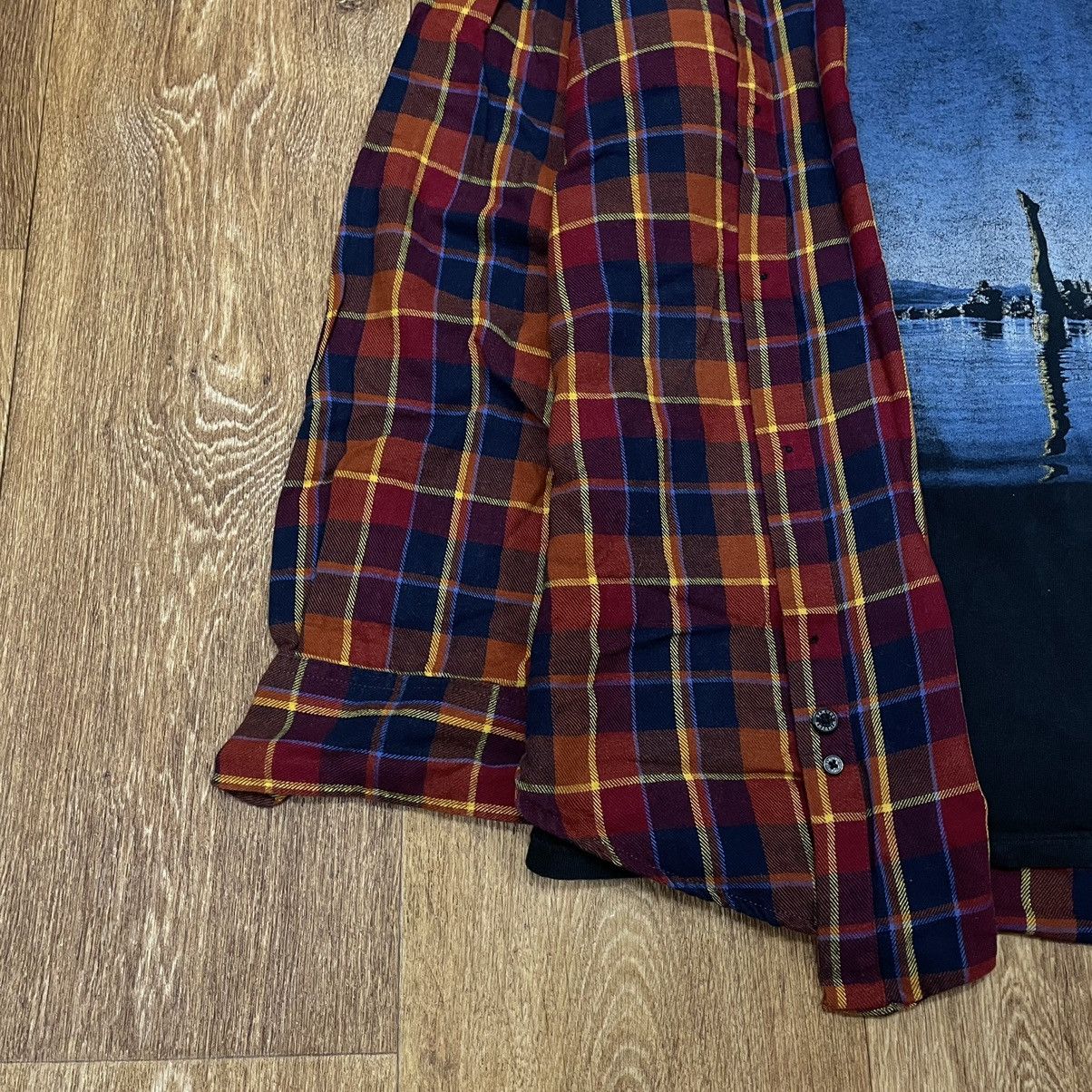 Vintage Vintage Y2K Plaid Shirt Oversized Grunge Streetwear Faded XL Size US XL / EU 56 / 4 - 5 Thumbnail