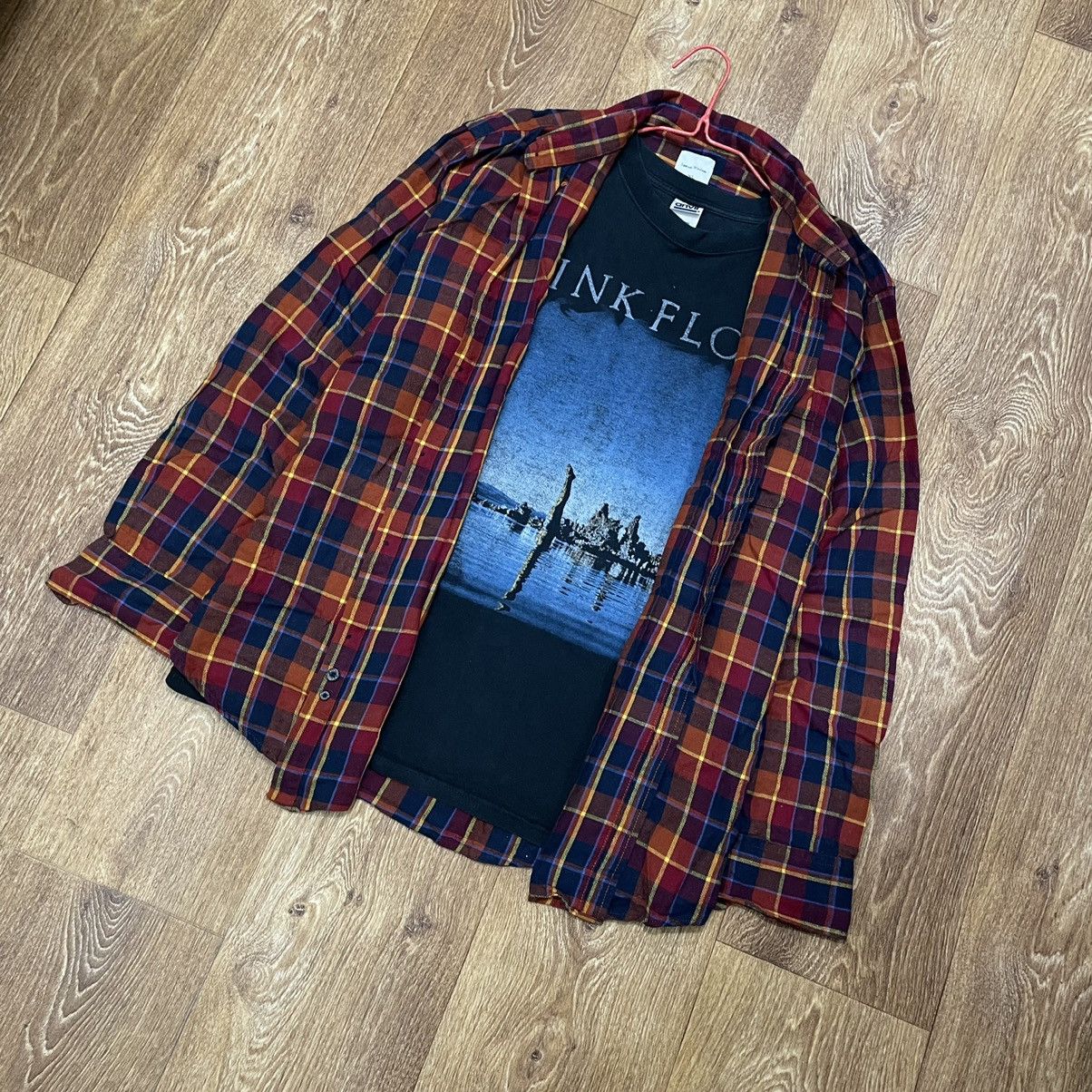 Vintage Vintage Y2K Plaid Shirt Oversized Grunge Streetwear Faded XL Size US XL / EU 56 / 4 - 3 Thumbnail