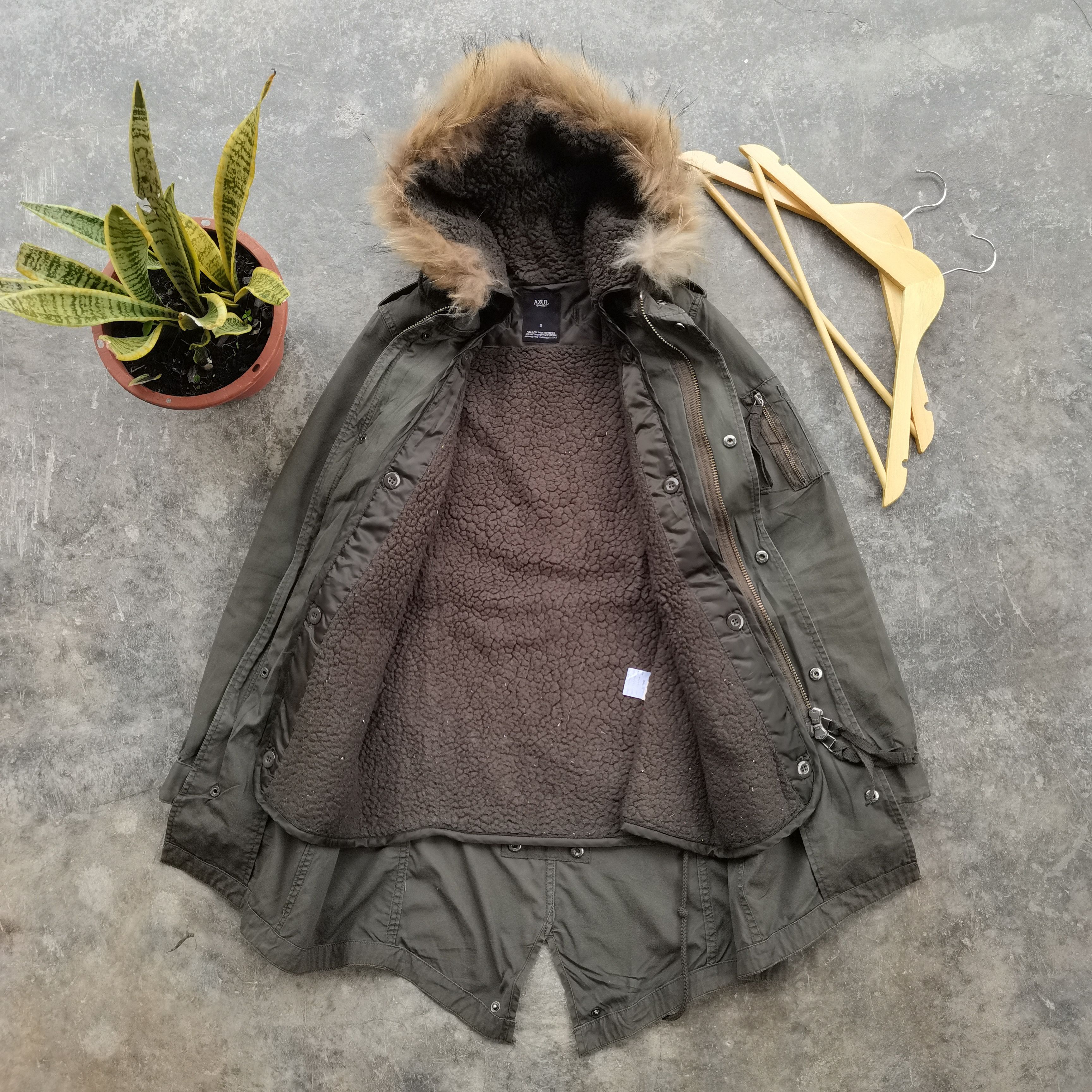 MOUSSY × Vintage Steals🔥Vintage AZUL By Moussy Parka Hoodie Jacket Size US S / EU 44-46 / 1 - 2 Thumbnail