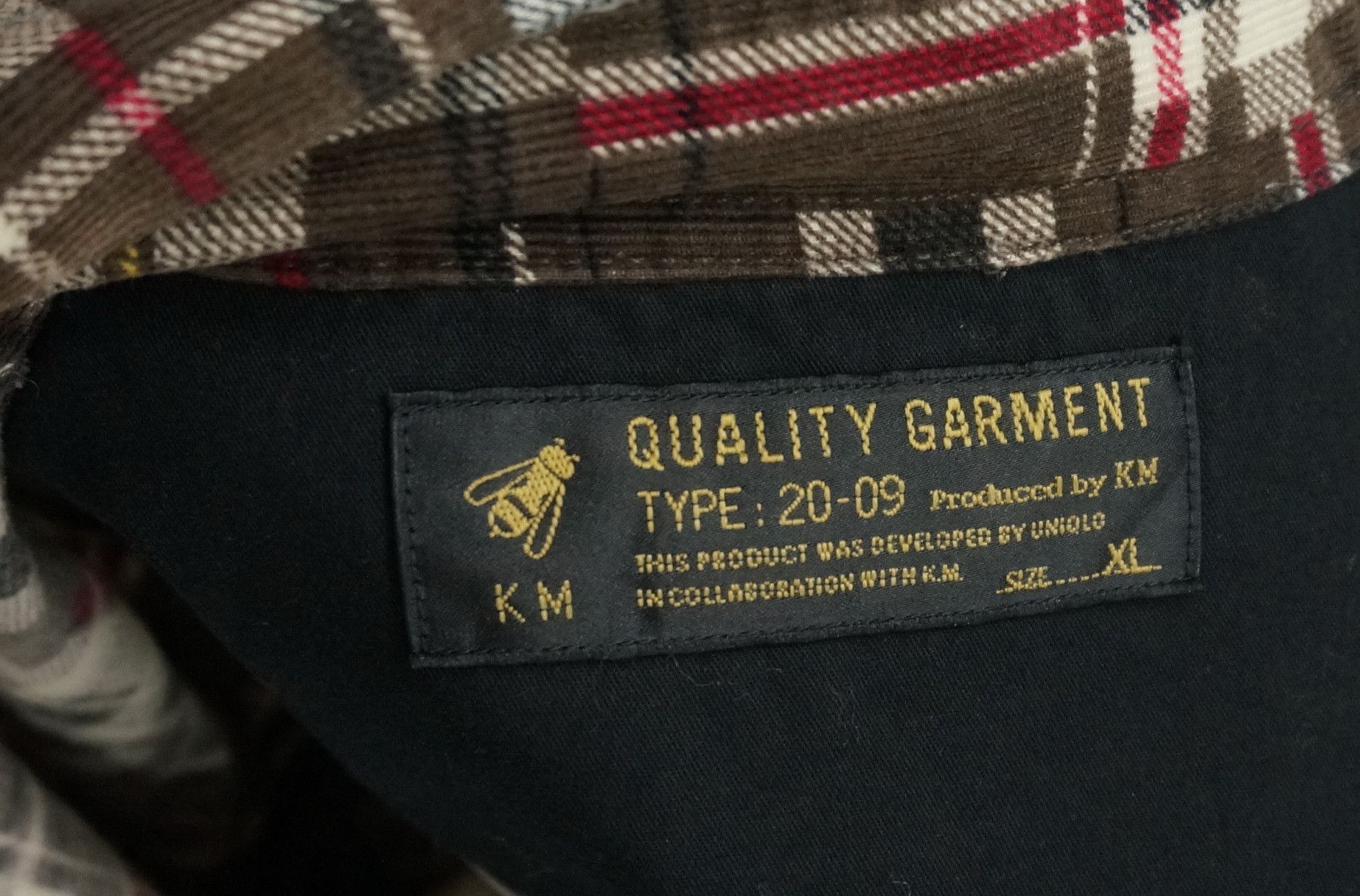 Japanese Brand Rare Vtg! Uniqlo Kiminori Morishita Flannel Shirt Size US L / EU 52-54 / 3 - 12 Thumbnail