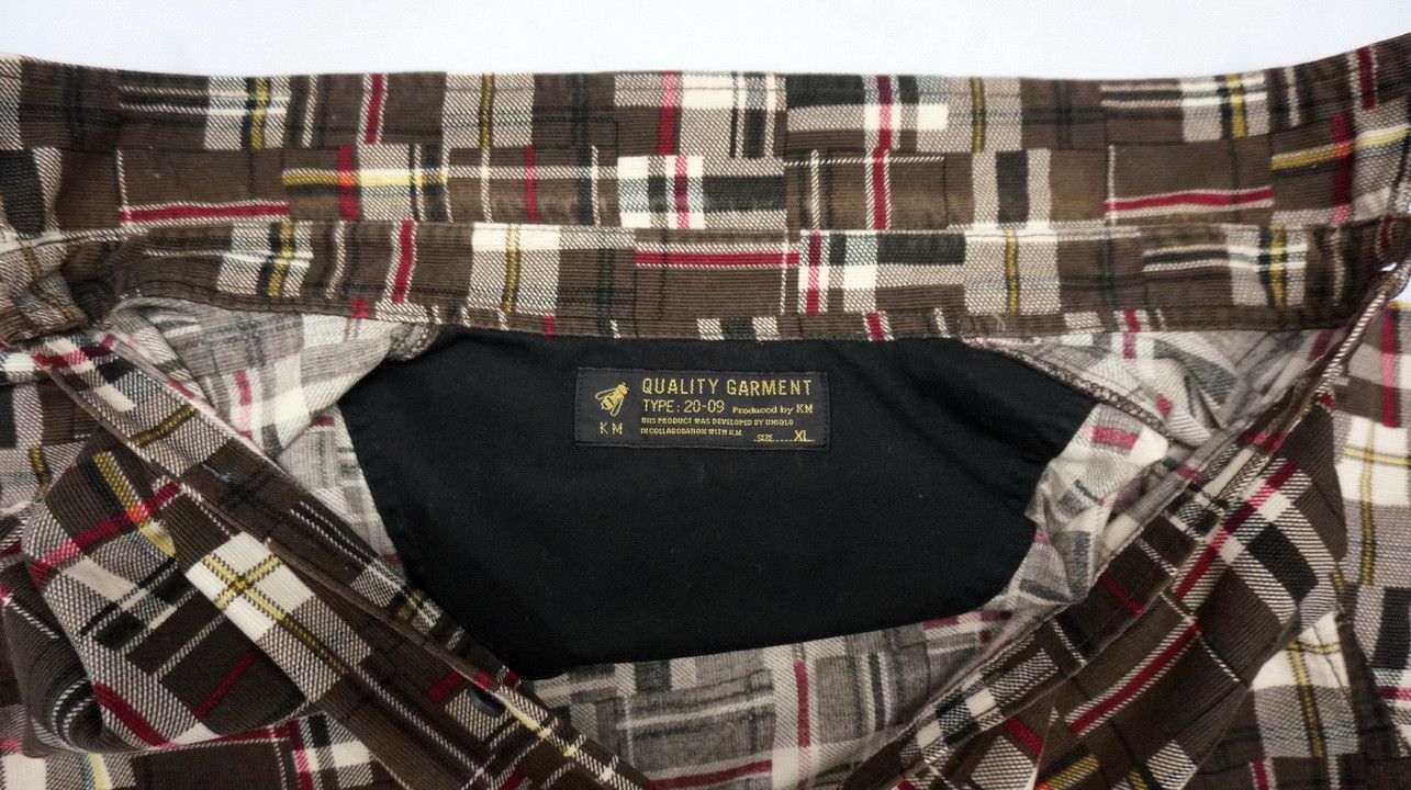 Japanese Brand Rare Vtg! Uniqlo Kiminori Morishita Flannel Shirt Size US L / EU 52-54 / 3 - 10 Thumbnail