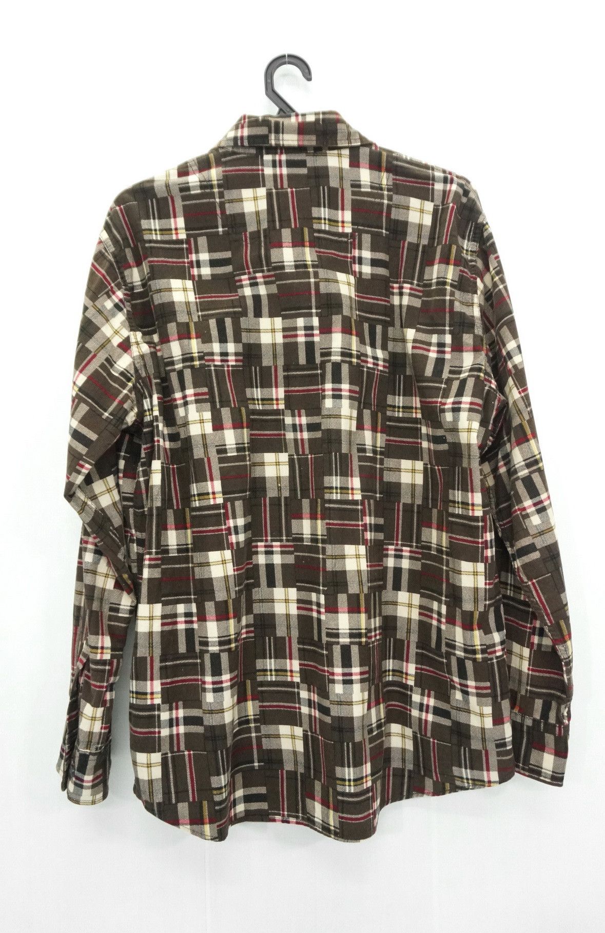 Japanese Brand Rare Vtg! Uniqlo Kiminori Morishita Flannel Shirt Size US L / EU 52-54 / 3 - 3 Thumbnail