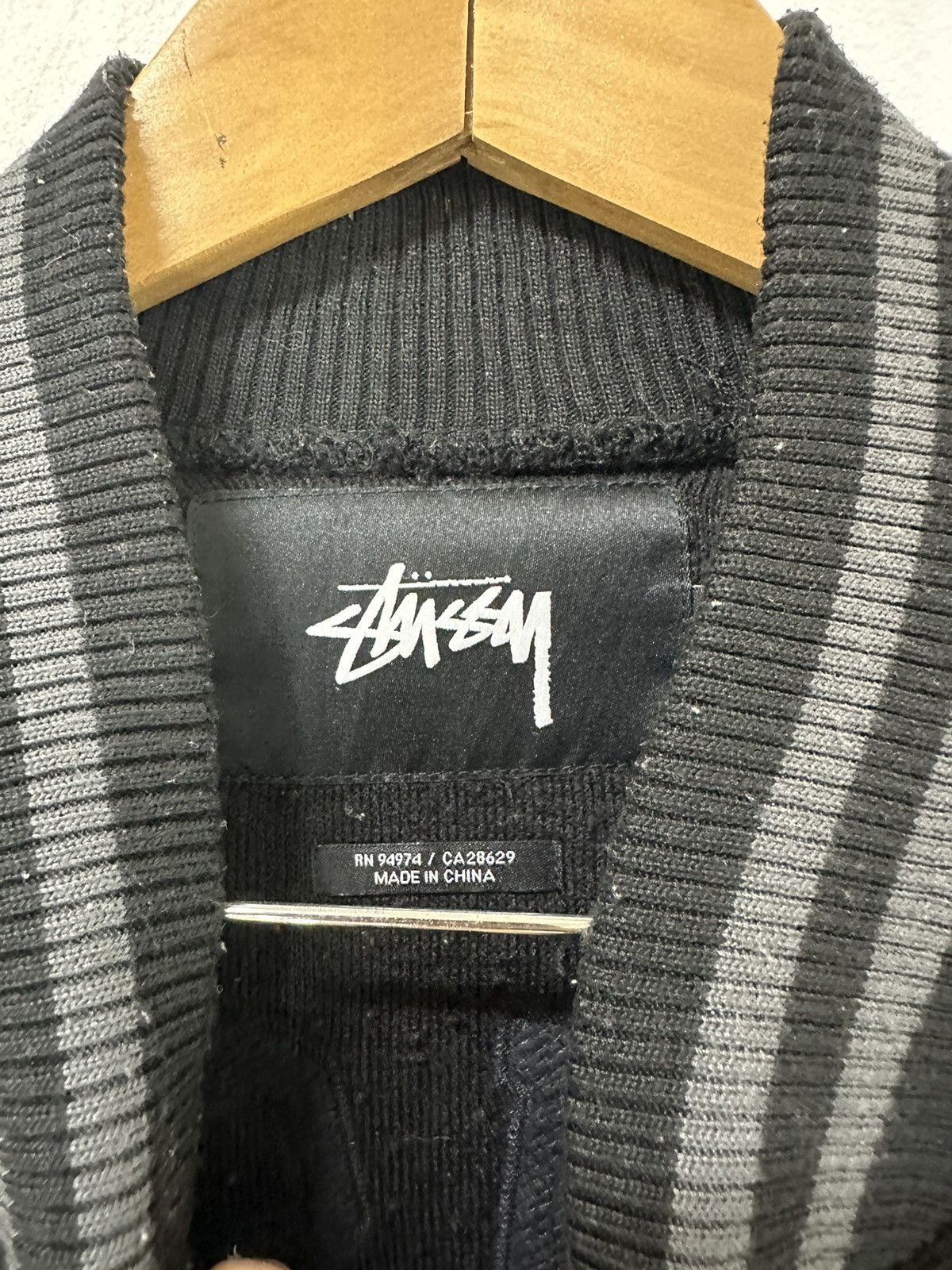 Stussy Stussy Varsity Fleece Sherpa Jacket Big Logo Design Size US S / EU 44-46 / 1 - 3 Thumbnail