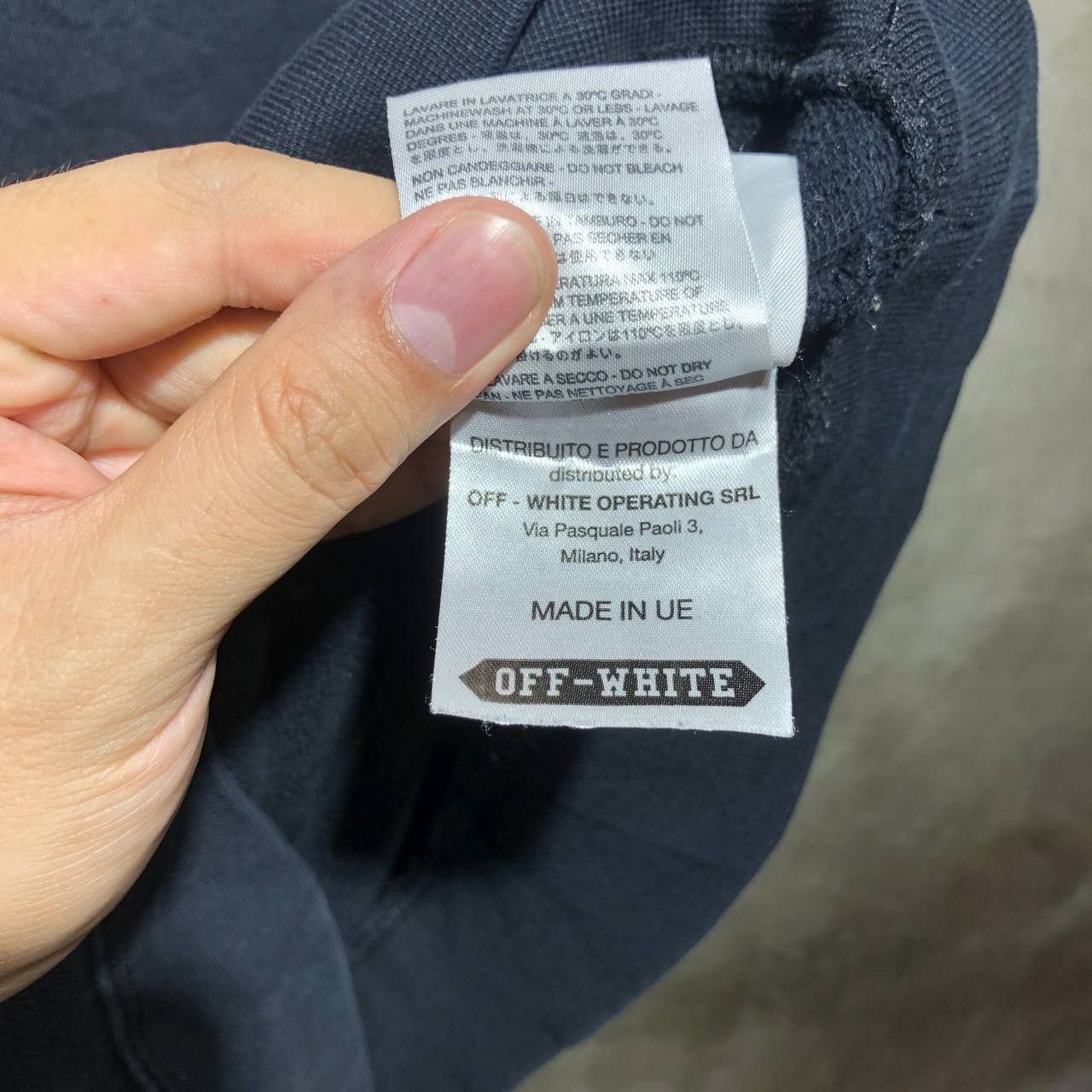 Off-White Off-White FW15 Don't Look Down Pull over hoodie Size US M / EU 48-50 / 2 - 18 Thumbnail