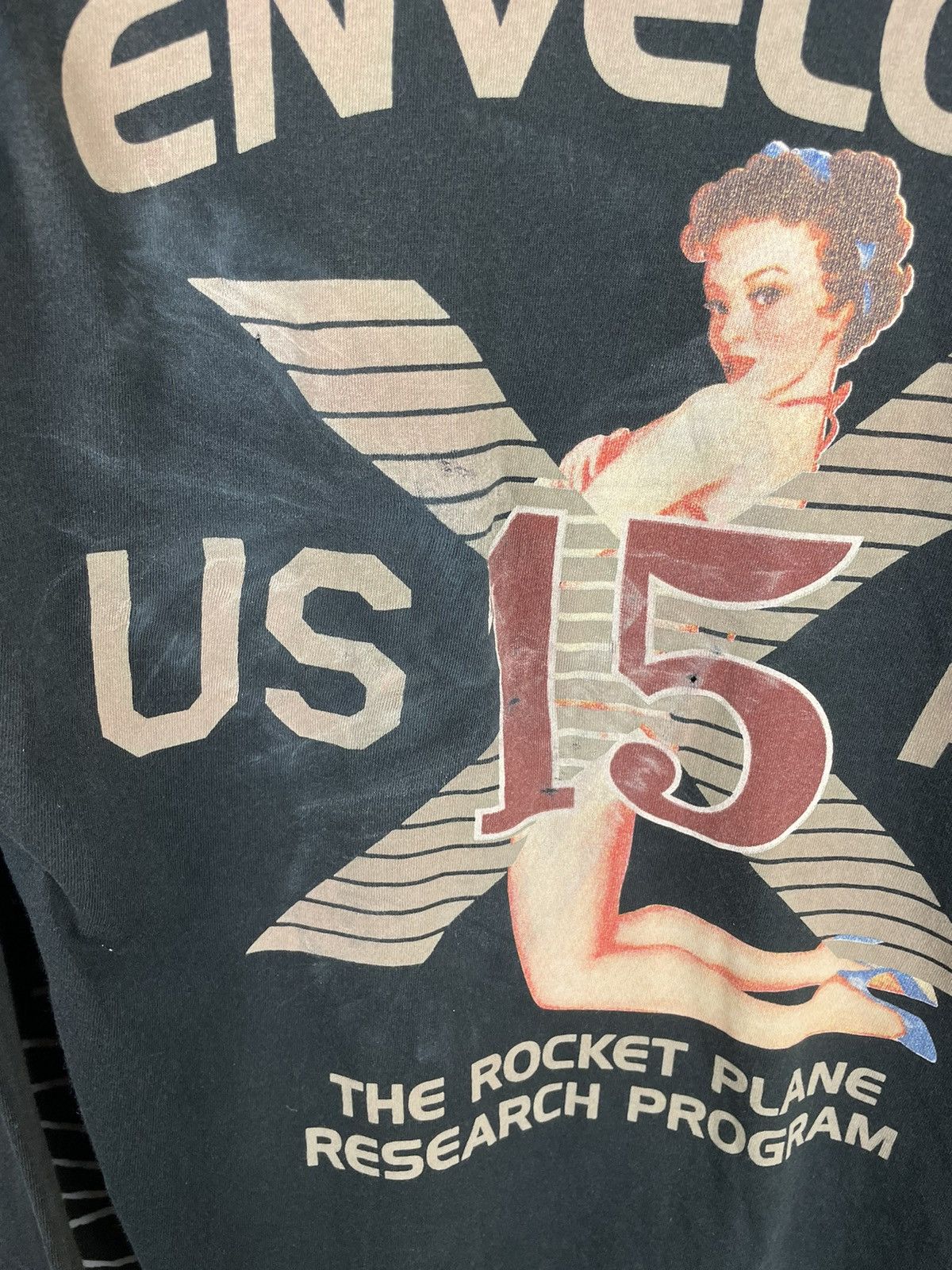 Avirex Distress Avirex USAF Back Hit Tee Size US S / EU 44-46 / 1 - 14 Thumbnail
