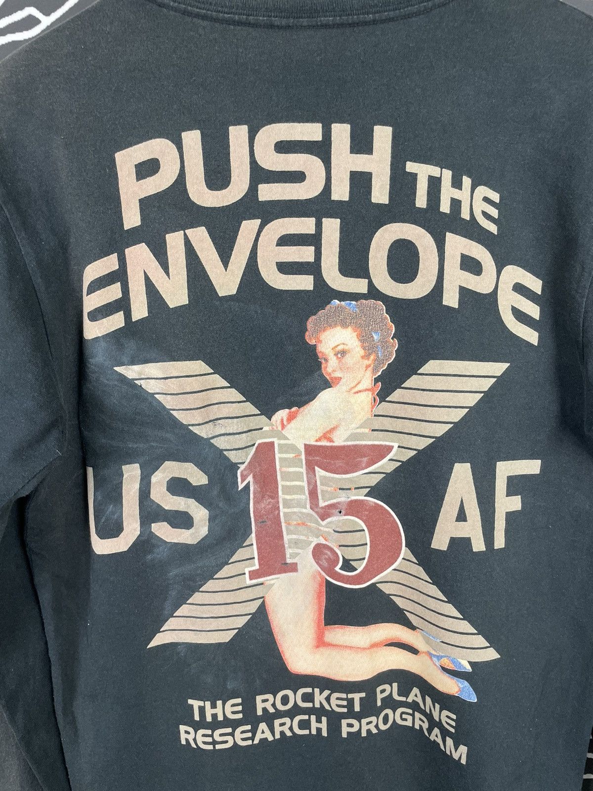 Avirex Distress Avirex USAF Back Hit Tee Size US S / EU 44-46 / 1 - 9 Thumbnail