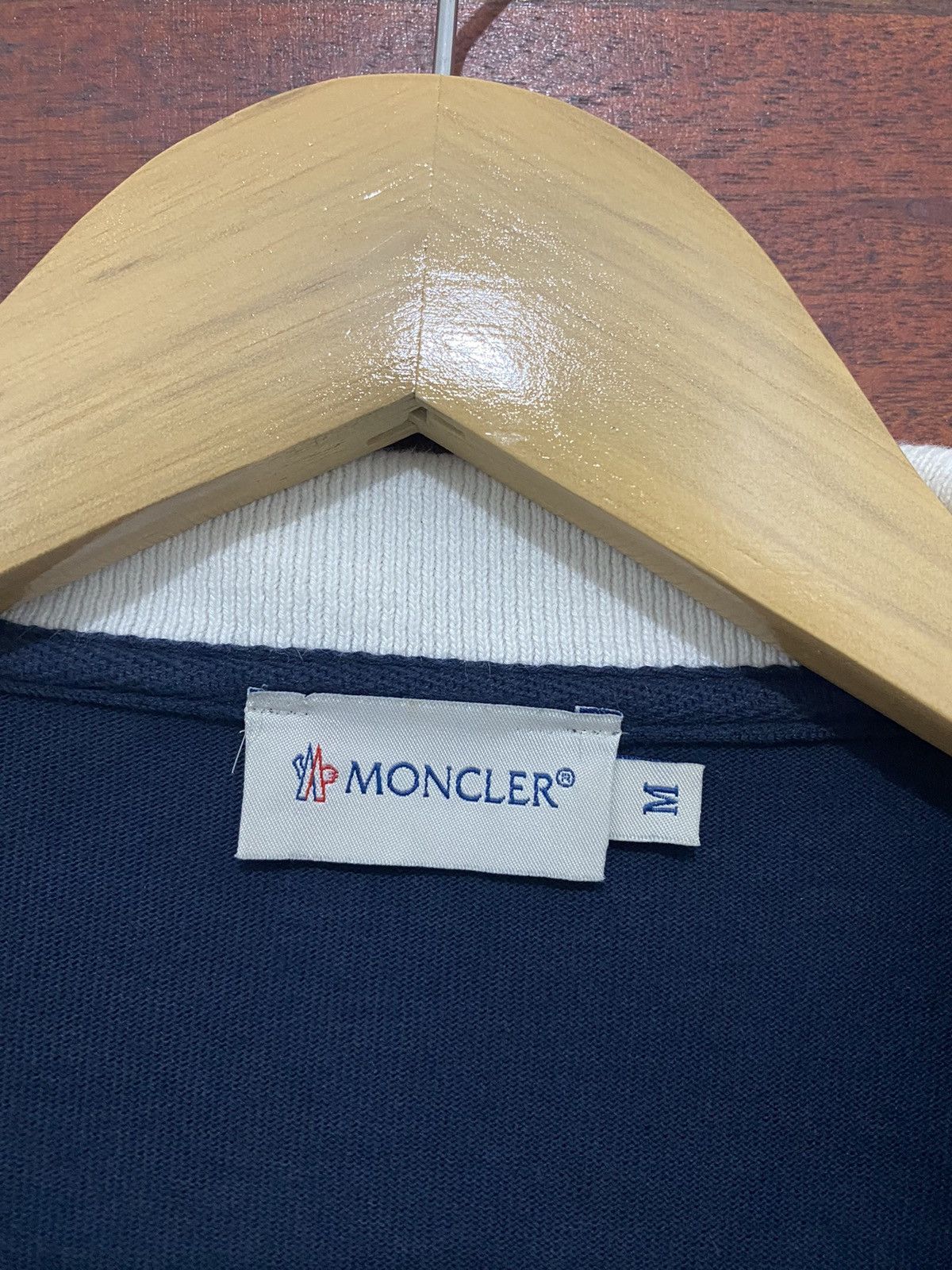Moncler Vintage Moncler Tricolour Sweater Jacket Size US M / EU 48-50 / 2 - 8 Thumbnail