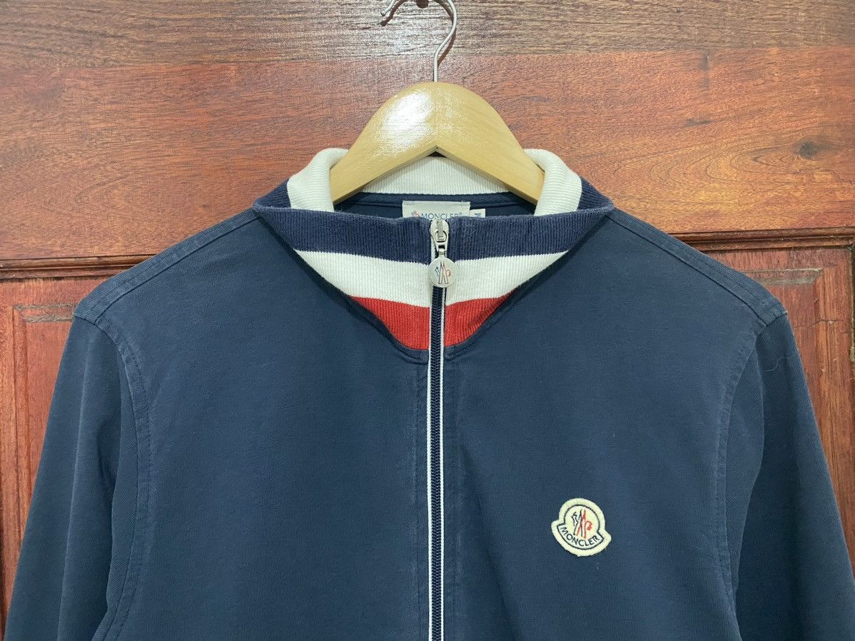 Moncler Vintage Moncler Tricolour Sweater Jacket Size US M / EU 48-50 / 2 - 4 Thumbnail