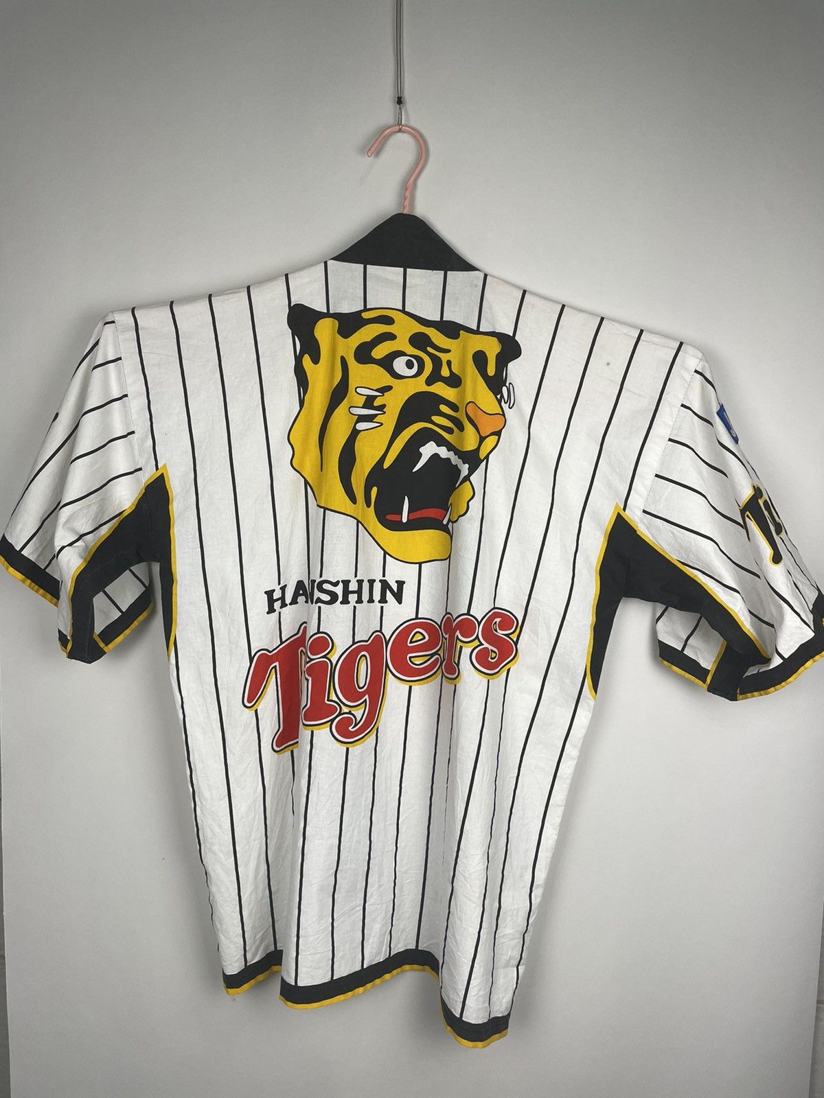 Japanese Brand HANSHIN TIGER VINTAGE KIMONO BASEBALL TEAM Size US L / EU 52-54 / 3 - 1 Thumbnail