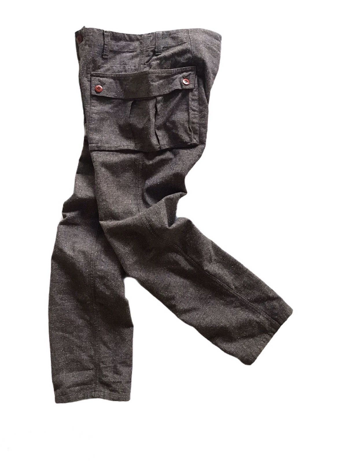 Eternal × Japanese Brand Eternal bitchu kurashiki workers pants wool Size US 32 / EU 48 - 1 Thumbnail