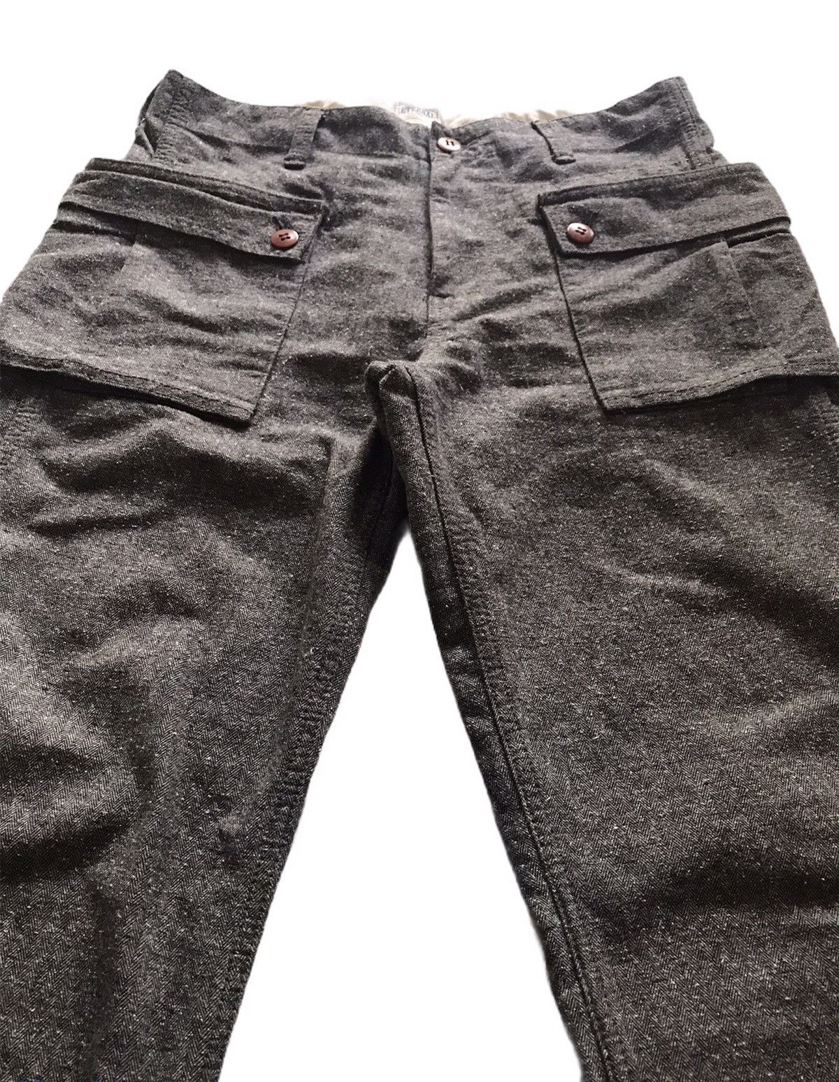 Eternal × Japanese Brand Eternal bitchu kurashiki workers pants wool Size US 32 / EU 48 - 4 Thumbnail
