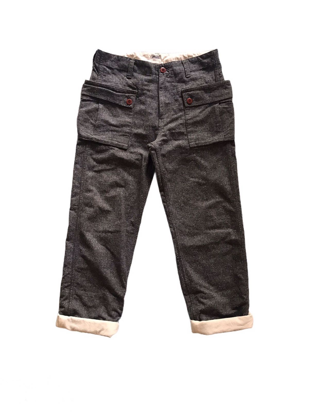 Eternal × Japanese Brand Eternal bitchu kurashiki workers pants wool Size US 32 / EU 48 - 3 Thumbnail