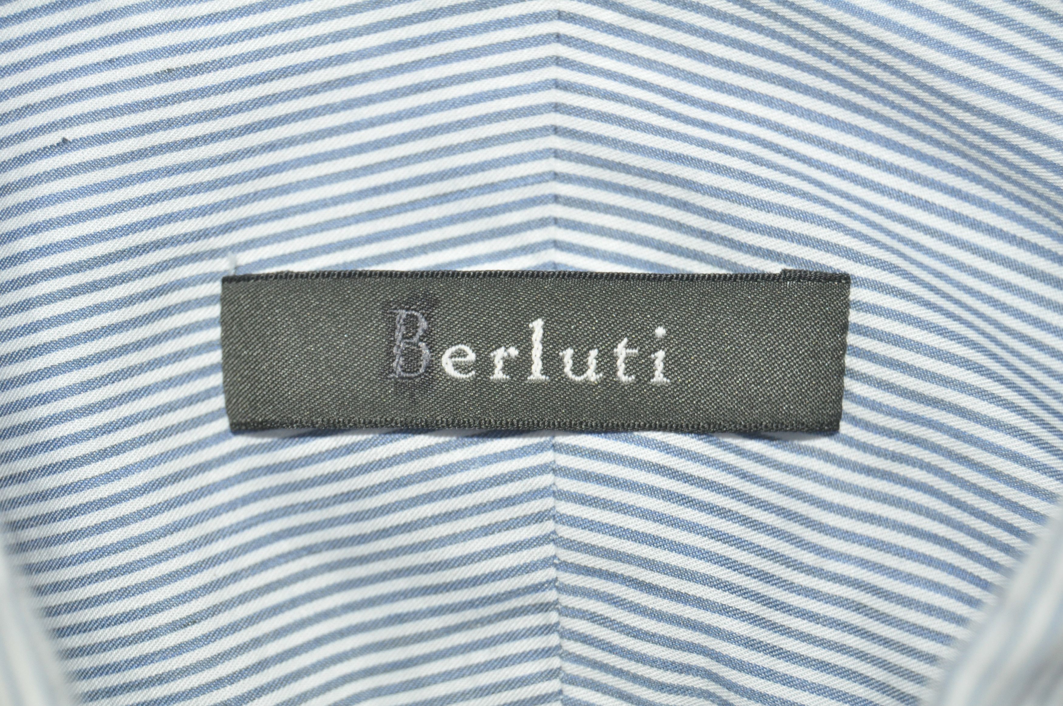 Berluti Berluti - Haider Ackermann - Pinstripe Dress Shirt Size US L / EU 52-54 / 3 - 5 Thumbnail
