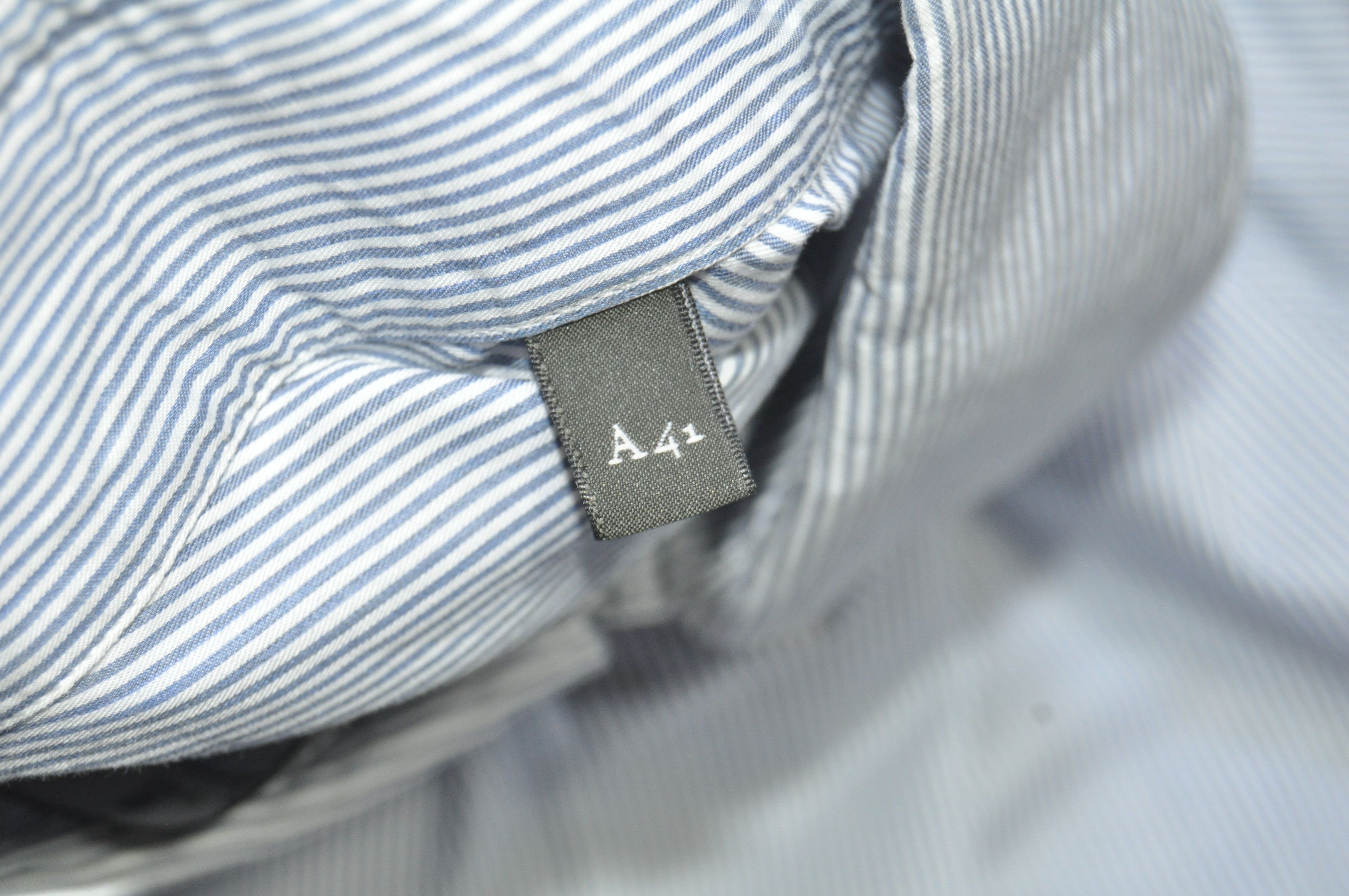 Berluti Berluti - Haider Ackermann - Pinstripe Dress Shirt Size US L / EU 52-54 / 3 - 6 Thumbnail