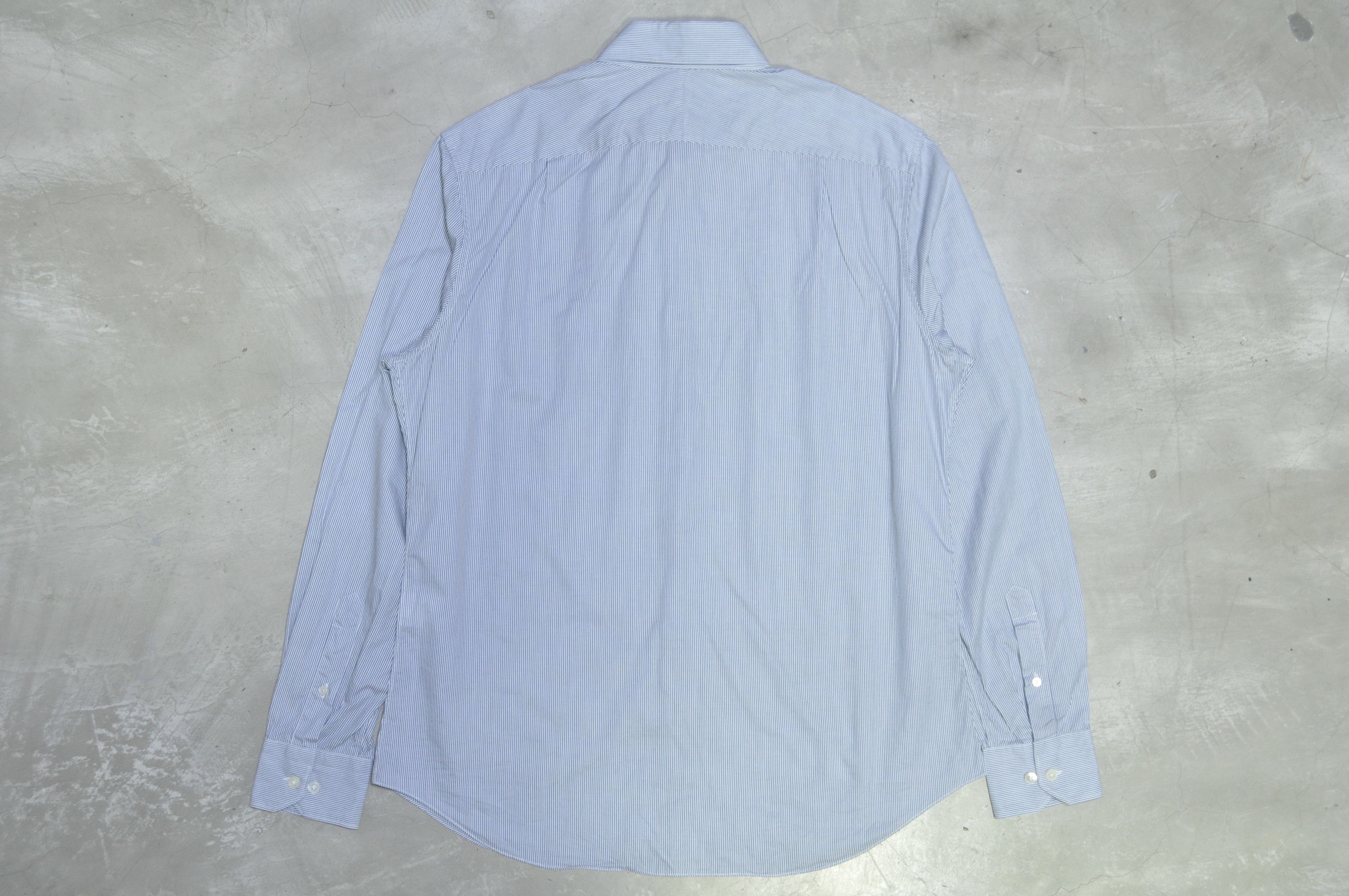 Berluti Berluti - Haider Ackermann - Pinstripe Dress Shirt Size US L / EU 52-54 / 3 - 2 Thumbnail