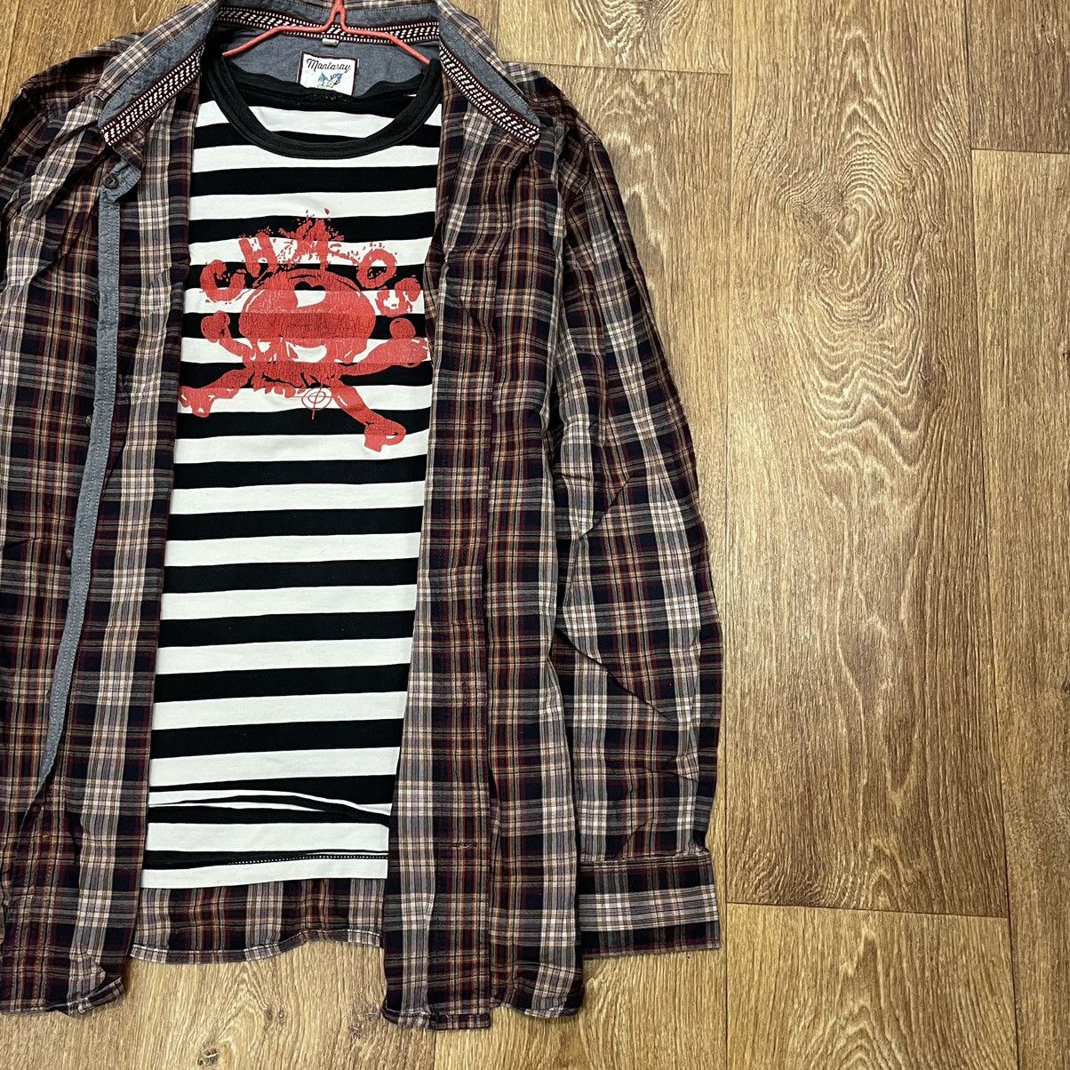 Vintage Vintage 90s Checkered Shirt Grunge Workwear Oversized XL Size US XL / EU 56 / 4 - 3 Thumbnail