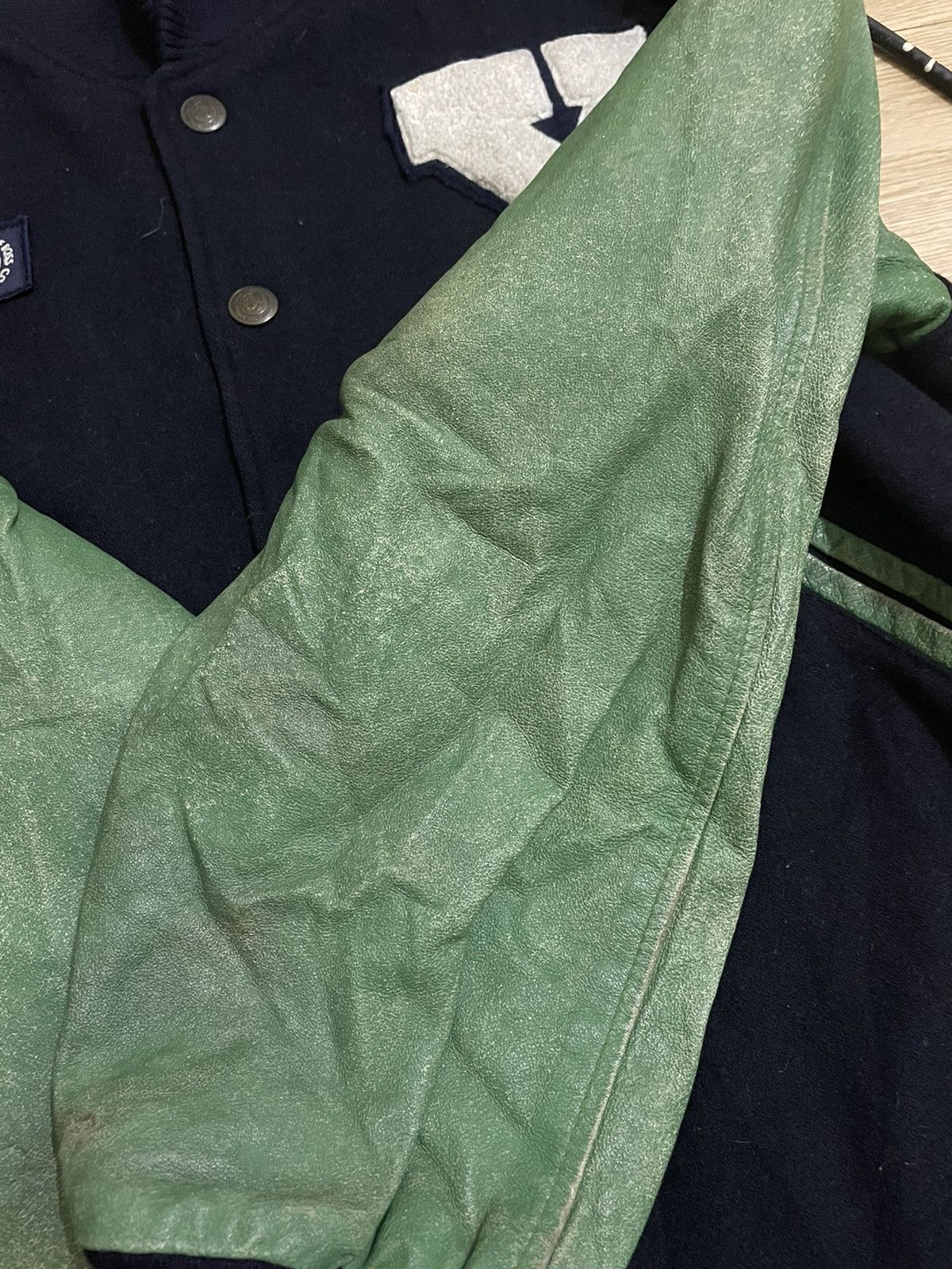 Vintage Vintage Suntory Boss Coffee Varsity Wool Jacket Size US M / EU 48-50 / 2 - 13 Thumbnail