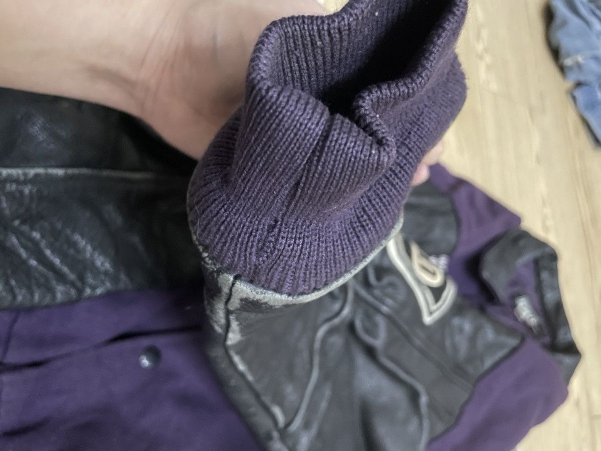 Vintage Neoblood Japanese Varsity Wool Leather Jacket Size US M / EU 48-50 / 2 - 11 Thumbnail