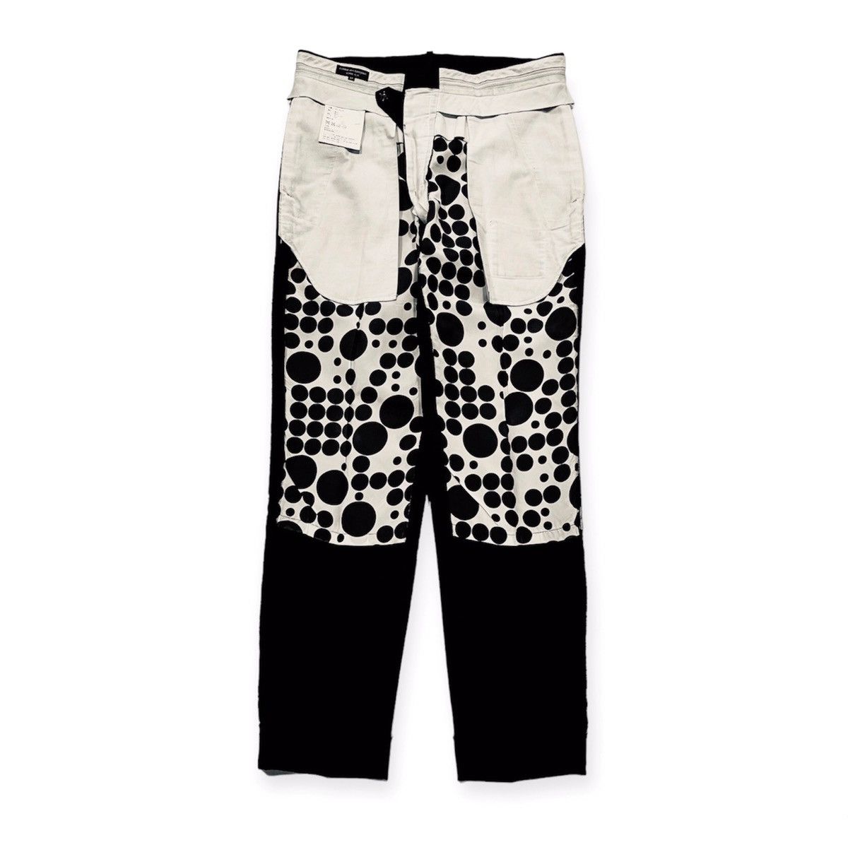 image of Comme Des Garcons Homme Plus Ss09 Silk Tailored Trousers in Black, Men's (Size 30)