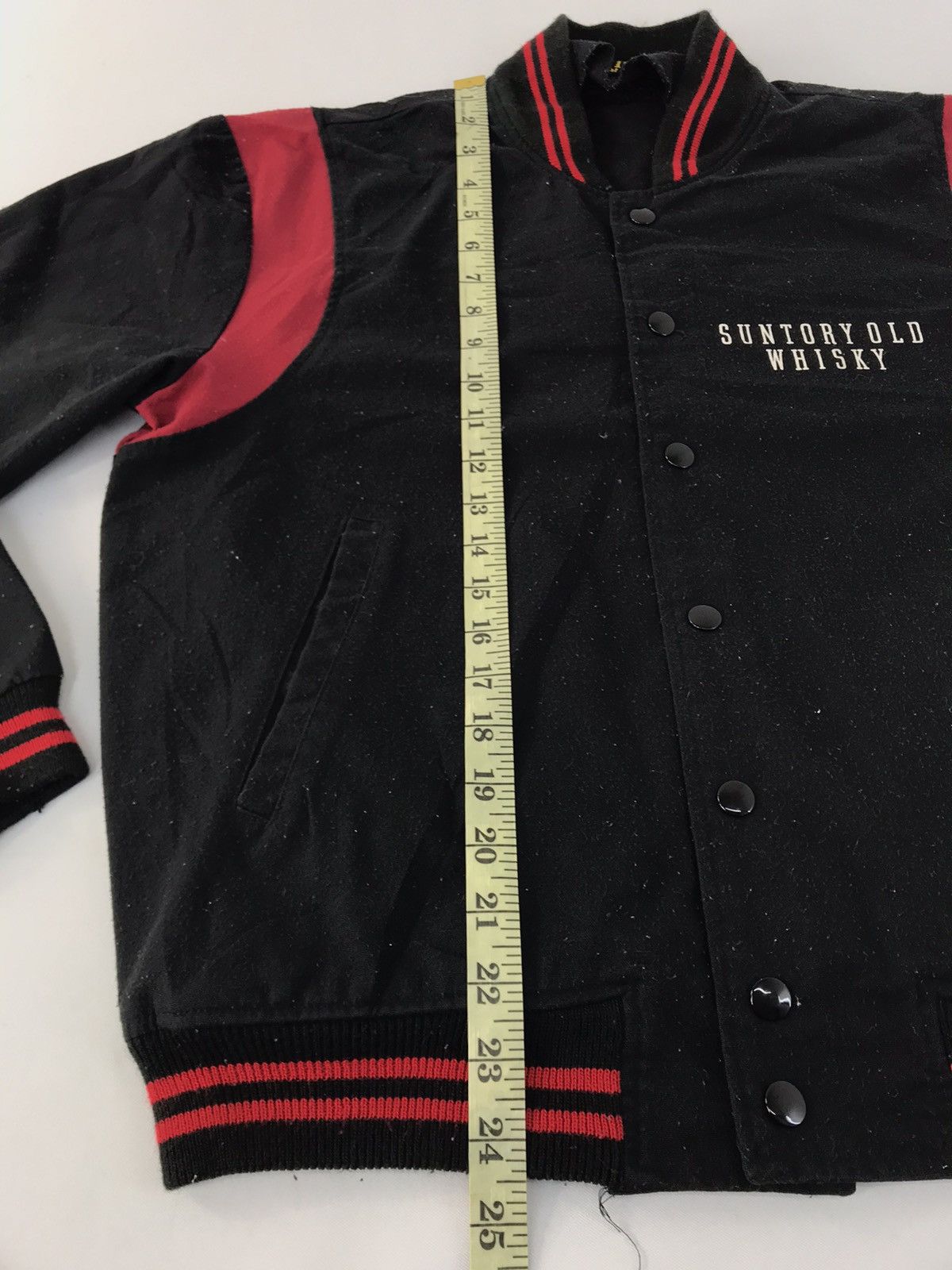 Japanese Brand Varsity Jacket Suntory Japanese Fashion Brand Snap Button Size US M / EU 48-50 / 2 - 10 Thumbnail