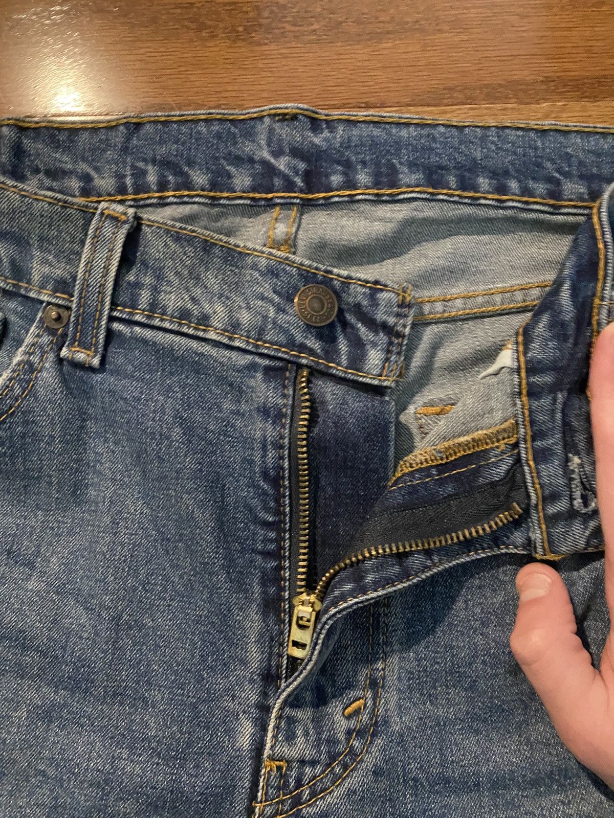 Levi's 505 Denim Size US 33 - 2 Thumbnail