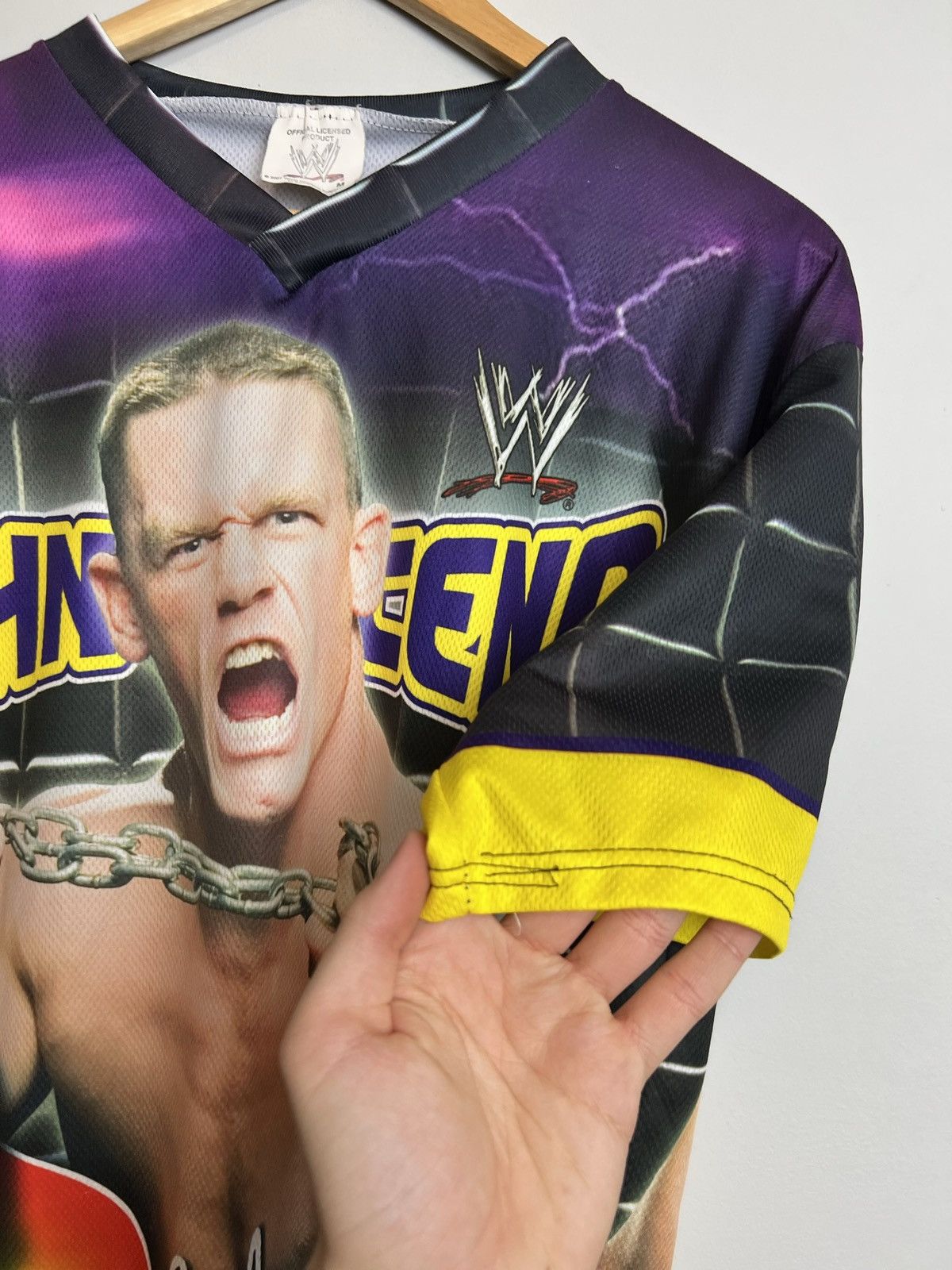 Vintage RARE Vintage 07’ John Cena Wrestling WWE WWF 00s Y2K Jersey Size US M / EU 48-50 / 2 - 4 Thumbnail