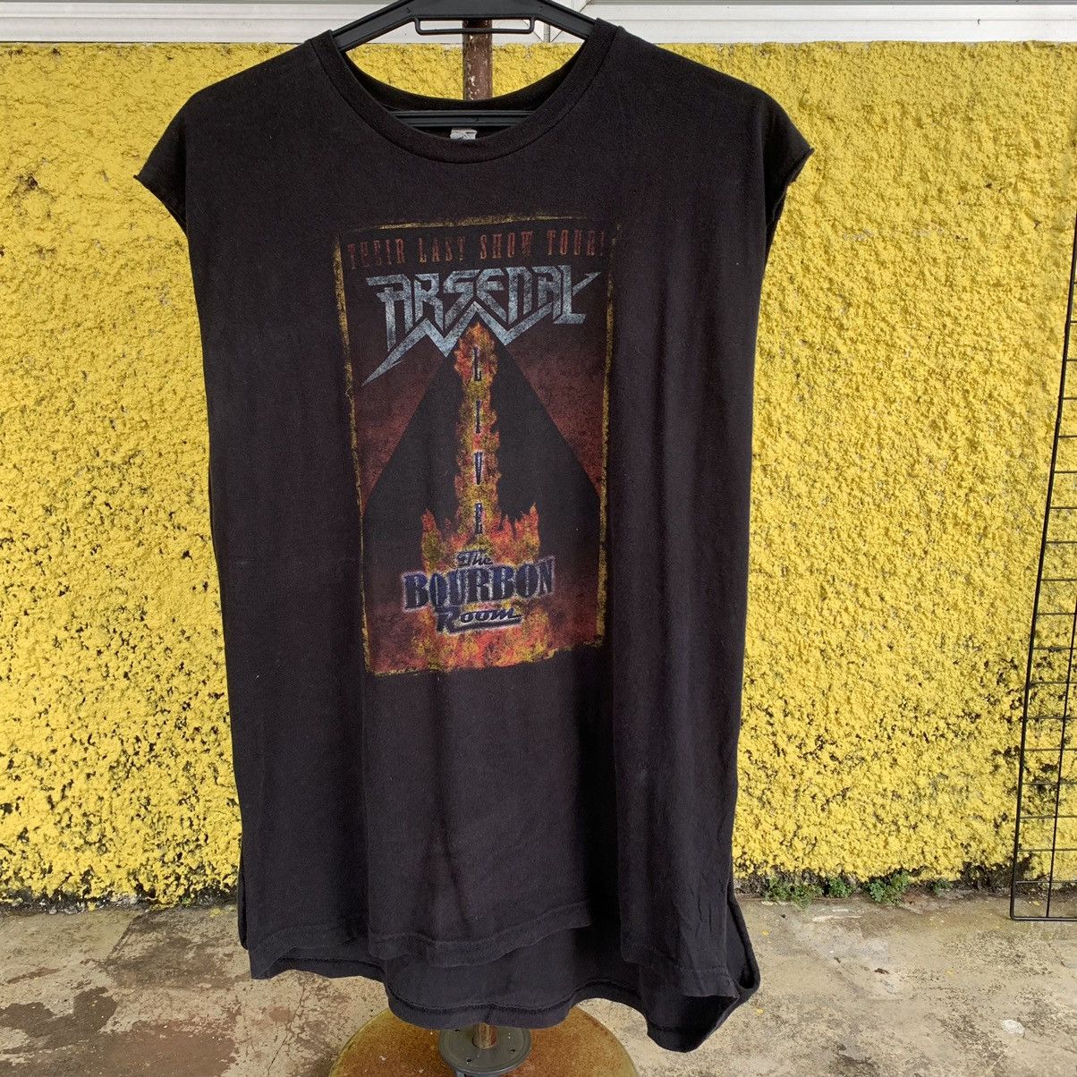 Band Tees Rock Of Ages sleeveless black tshirt tee Size US XL / EU 56 / 4 - 1 Thumbnail