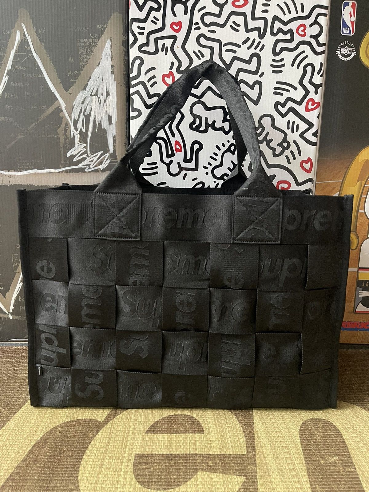 Supreme Woven Large Tote 