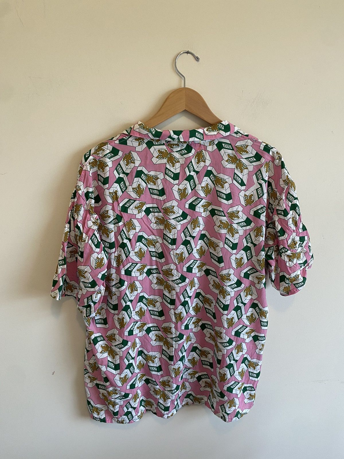Golf Wang × Golf le Fleur × Tyler The Creator 2016 Golf Wang Smoking Sucks Button Up Cigarette Pink Size US L / EU 52-54 / 3 - 5 Thumbnail
