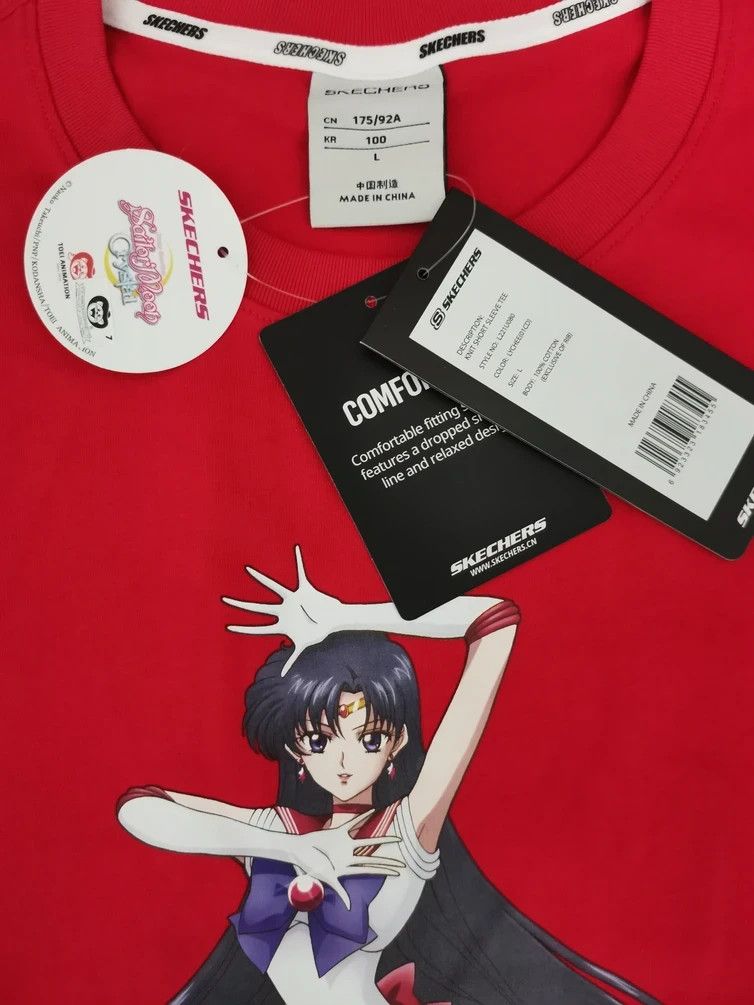 Anime Skechers Sailor Moon Japan Anime Tee Hookup Akira Devilman Size US L / EU 52-54 / 3 - 3 Thumbnail