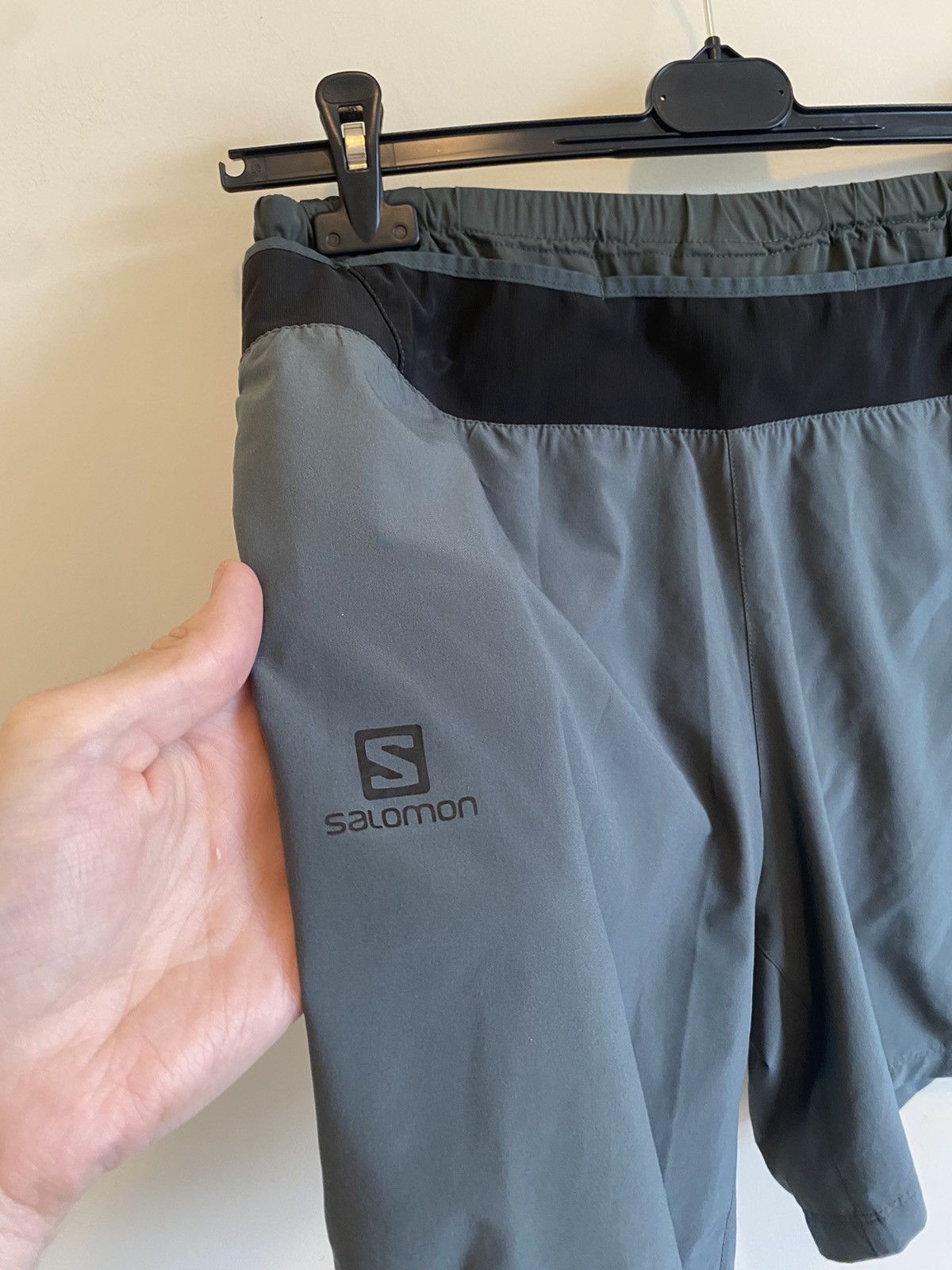 Salomon Men's Salomon “Running” Athletic Shorts (Sz.S) Lab Size US 33 - 2 Thumbnail