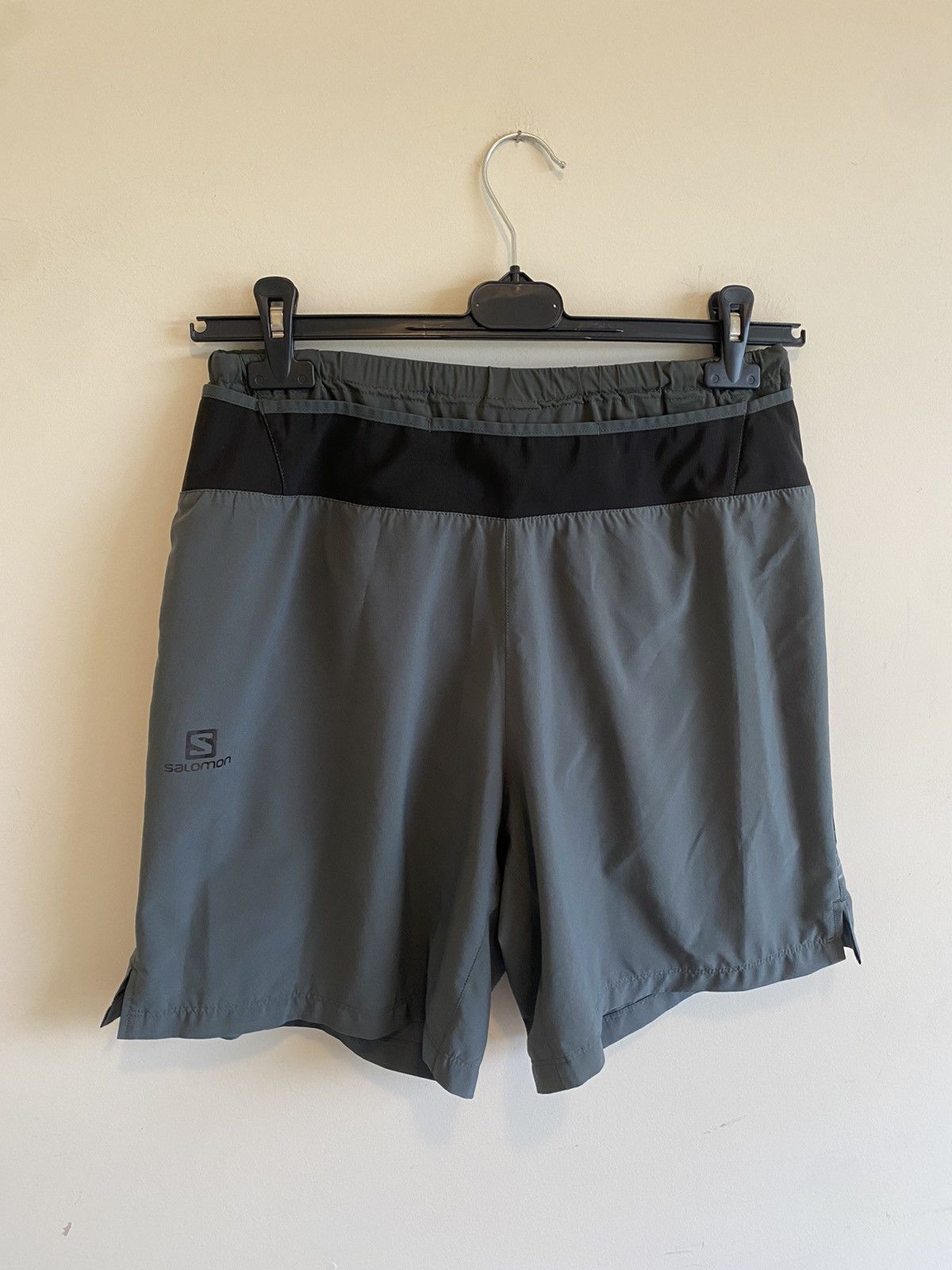 Salomon Men's Salomon “Running” Athletic Shorts (Sz.S) Lab Size US 33 - 1 Thumbnail
