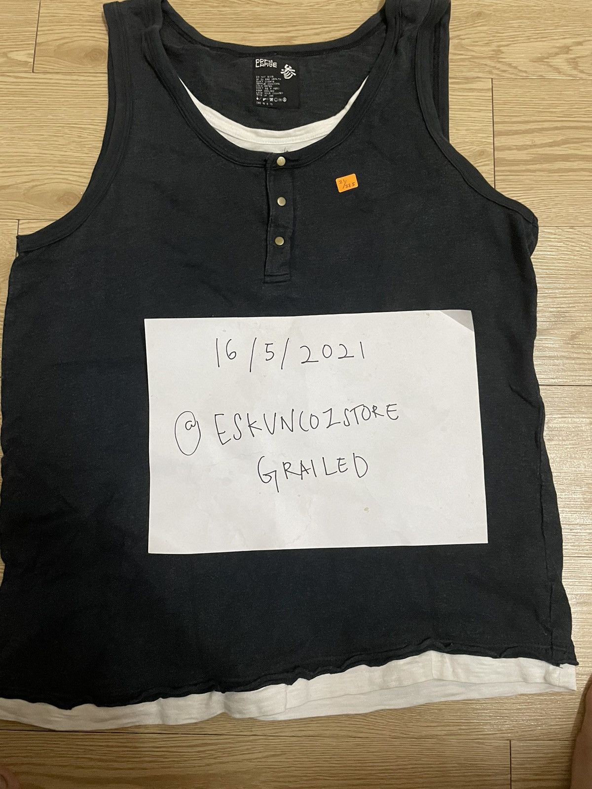 Japanese Brand PPFM singlet size L Size US L / EU 52-54 / 3 - 3 Thumbnail