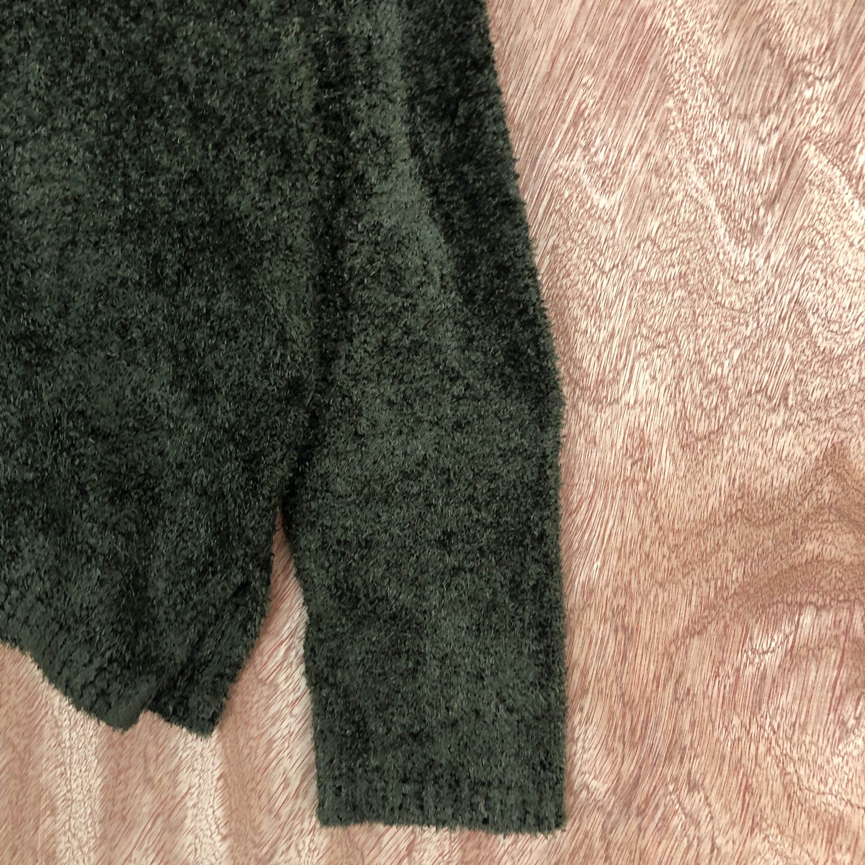 Homespun Knitwear × Japanese Brand DLL Valenza Po Green SHag Shaggy Knitwear #c517 Size US M / EU 48-50 / 2 - 4 Thumbnail