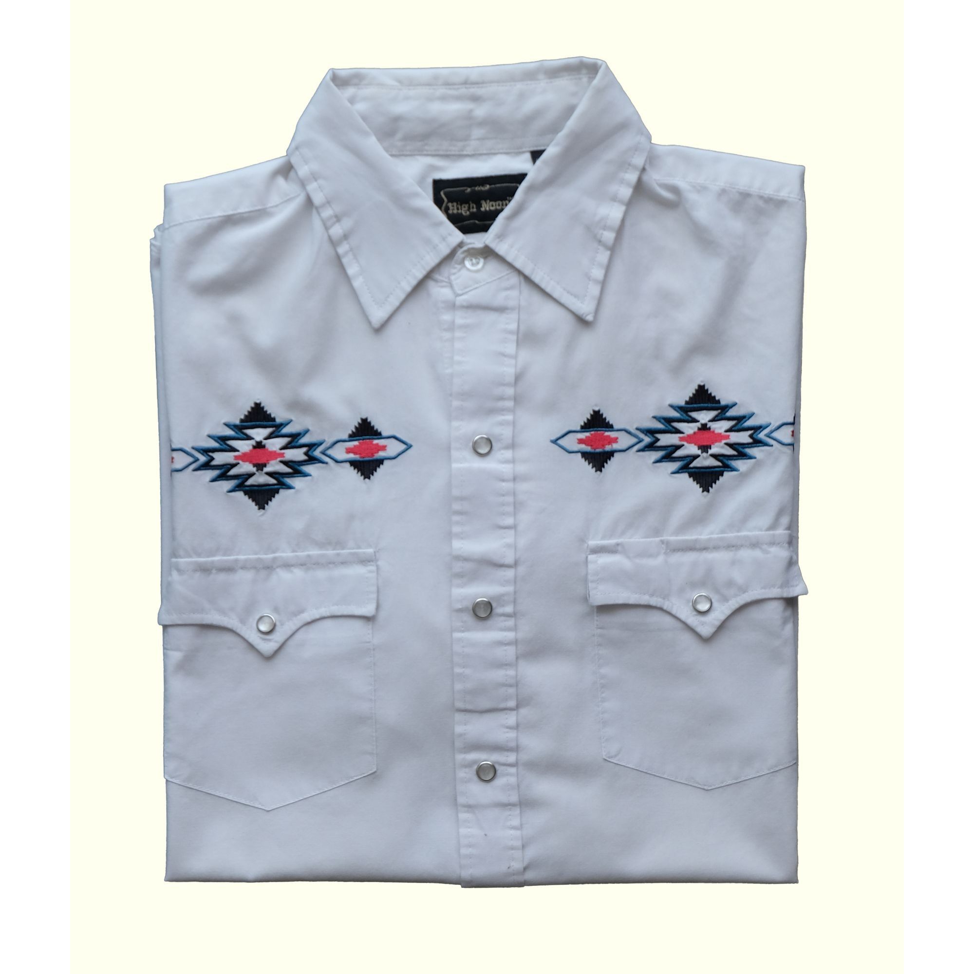 Vintage 1990s VINTAGE AZTEC HIGH NOON PEARL SNAP SHORT SLEEVE BUTTON ...