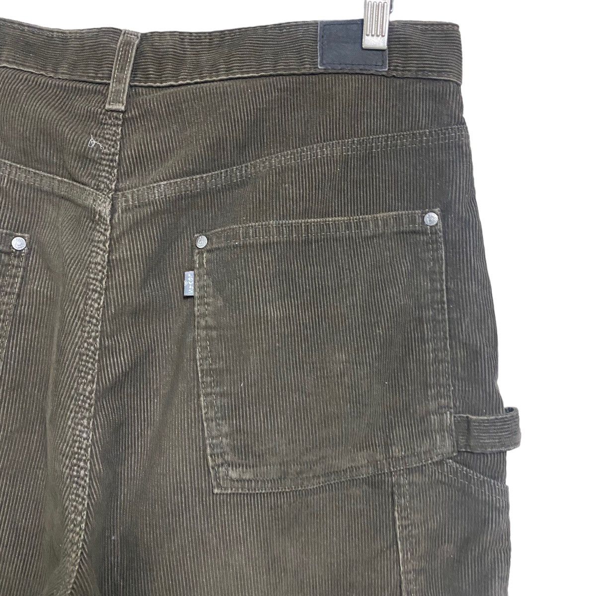 Levi's Vintage 90s Levis Silvertab Corduroy Carpenter Jumbo Pants Size US 34 / EU 50 - 10 Thumbnail