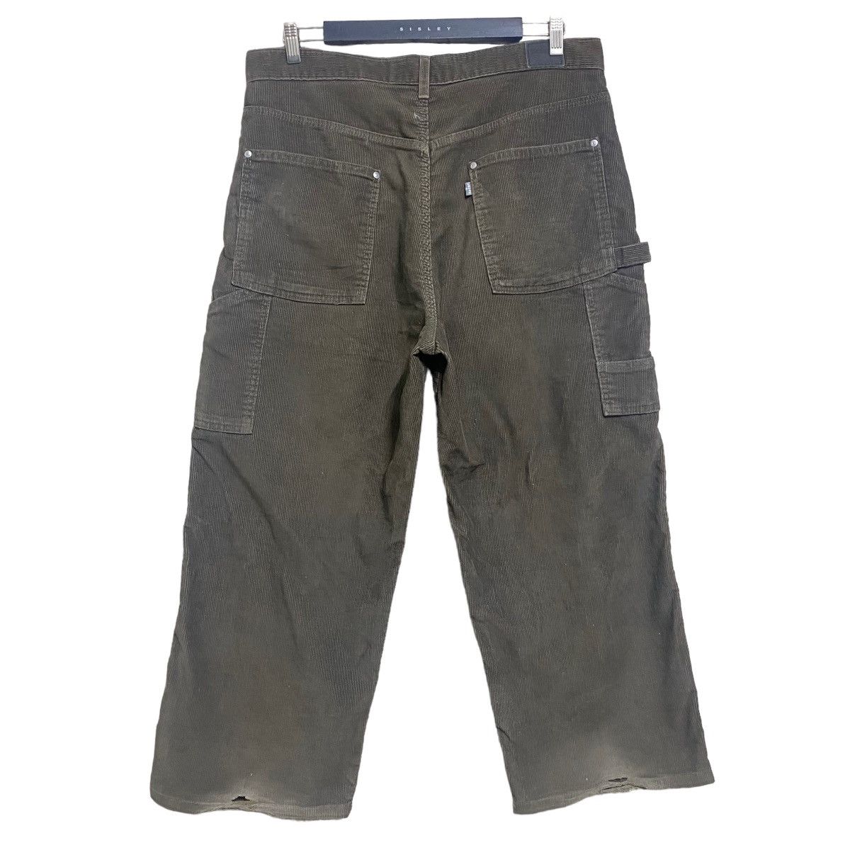 Levi's Vintage 90s Levis Silvertab Corduroy Carpenter Jumbo Pants Size US 34 / EU 50 - 1 Thumbnail