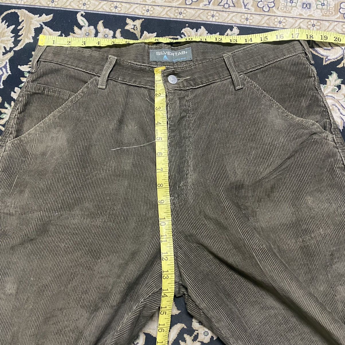 Levi's Vintage 90s Levis Silvertab Corduroy Carpenter Jumbo Pants Size US 34 / EU 50 - 19 Thumbnail