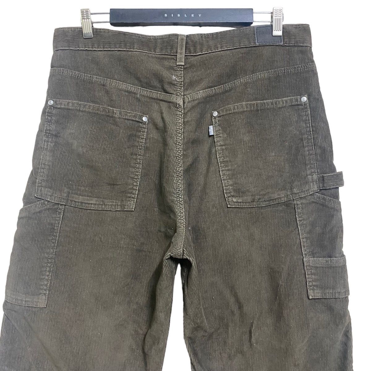 Levi's Vintage 90s Levis Silvertab Corduroy Carpenter Jumbo Pants Size US 34 / EU 50 - 9 Thumbnail