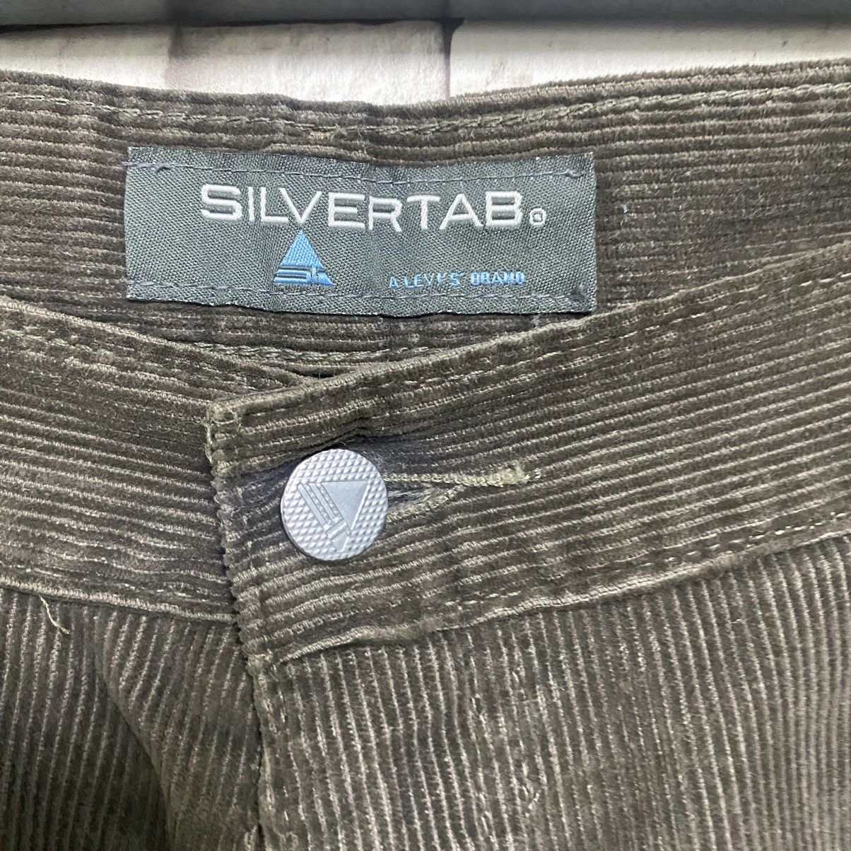 Levi's Vintage 90s Levis Silvertab Corduroy Carpenter Jumbo Pants Size US 34 / EU 50 - 15 Thumbnail