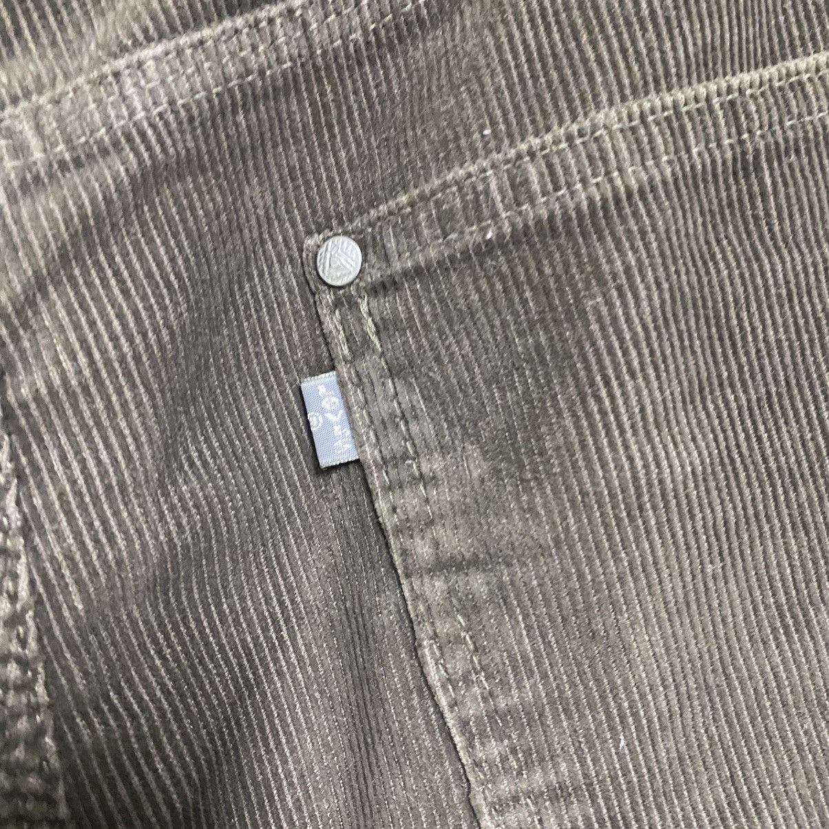 Levi's Vintage 90s Levis Silvertab Corduroy Carpenter Jumbo Pants Size US 34 / EU 50 - 16 Thumbnail